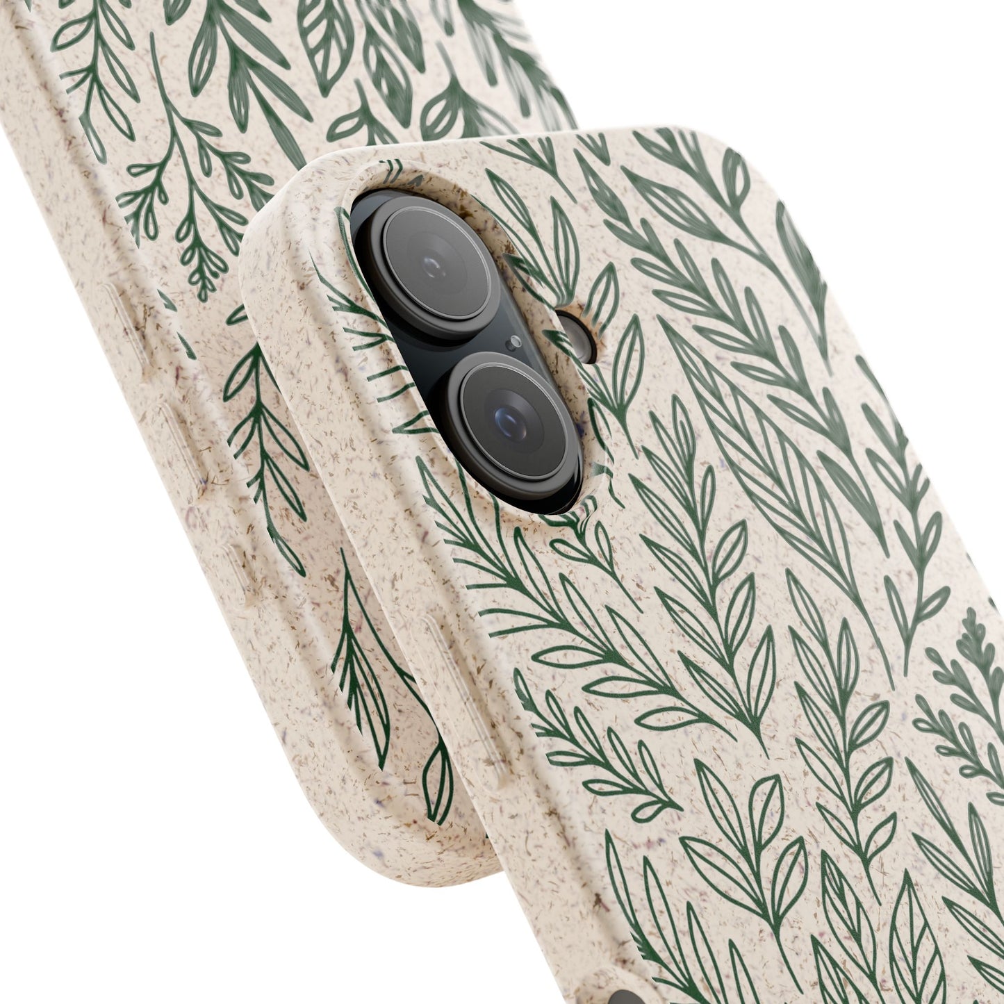 Cover Bio Originale "Rinascita Naturale" - Custodia Eco in Bambù & PLA