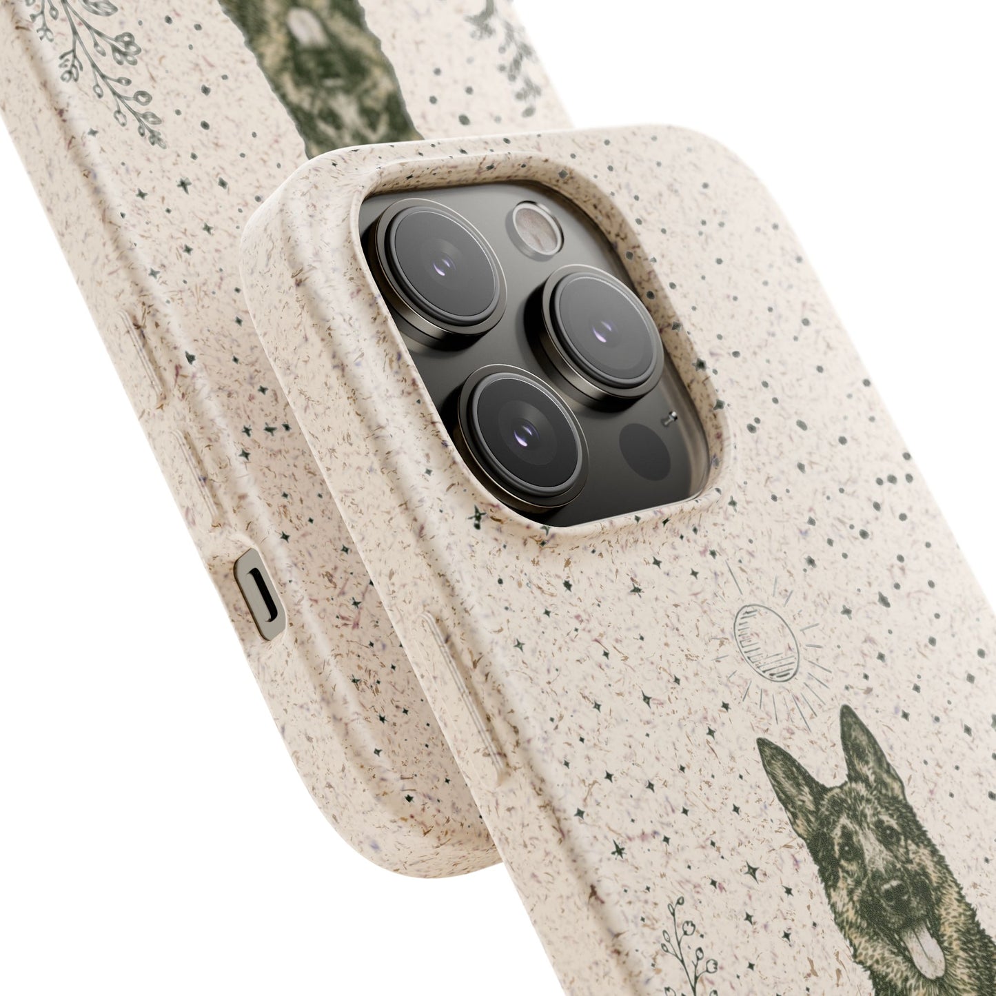 Cover iphone Biodegradabile Originale Pastore Tedesco