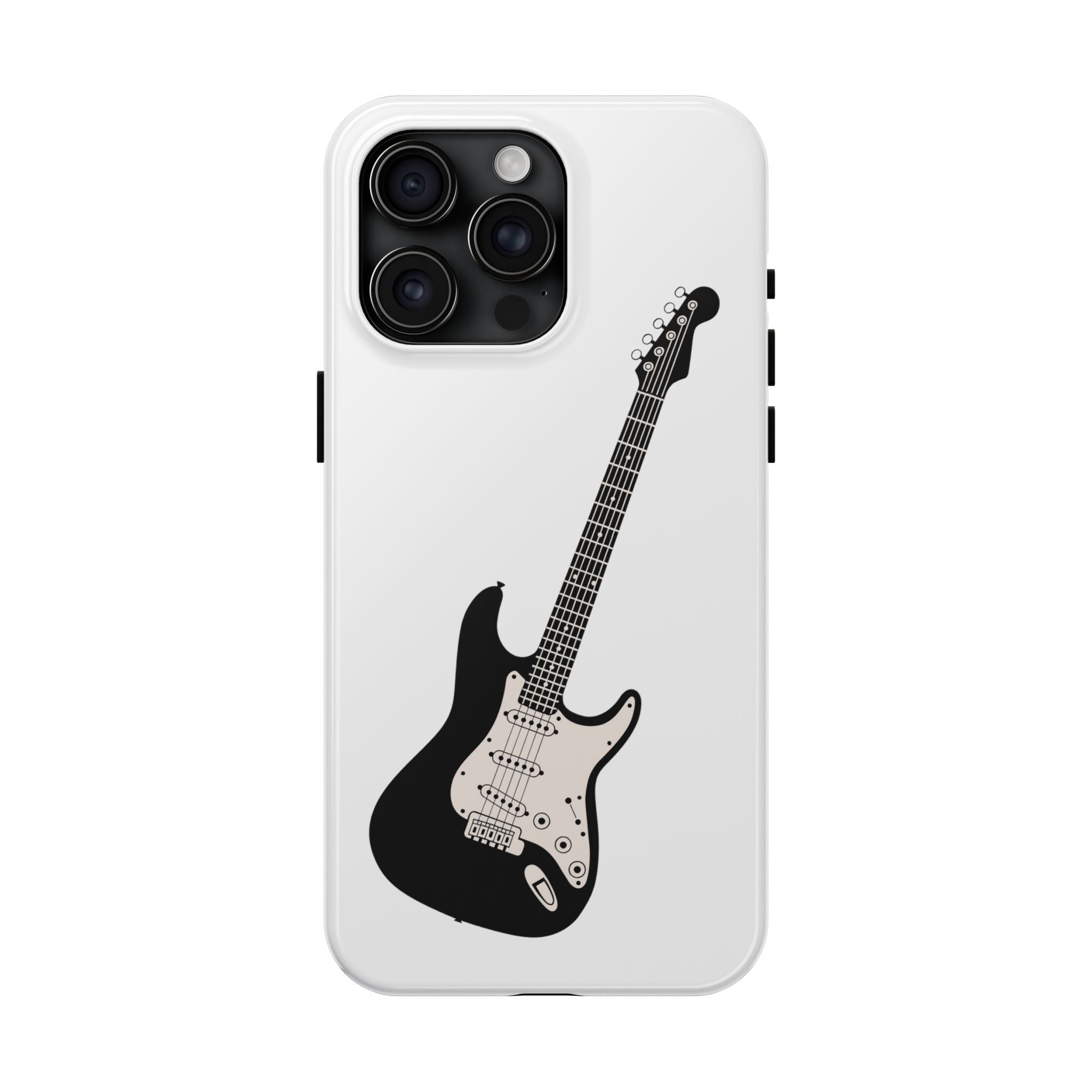 Custodia Tough con Chitarra Elettrica per iPhone Pro e Samsung Galaxy S24/S23