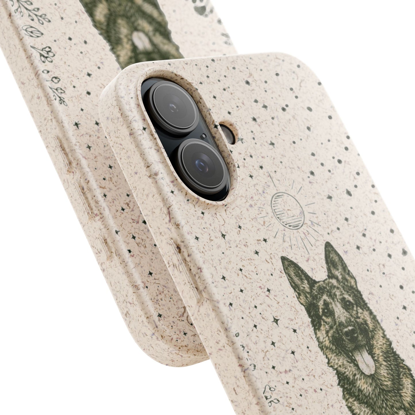 Cover iphone Biodegradabile Originale Pastore Tedesco