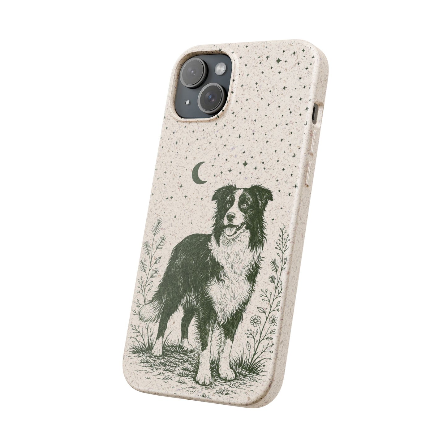 Cover iPhone Biodegradabile Originale Border Collie