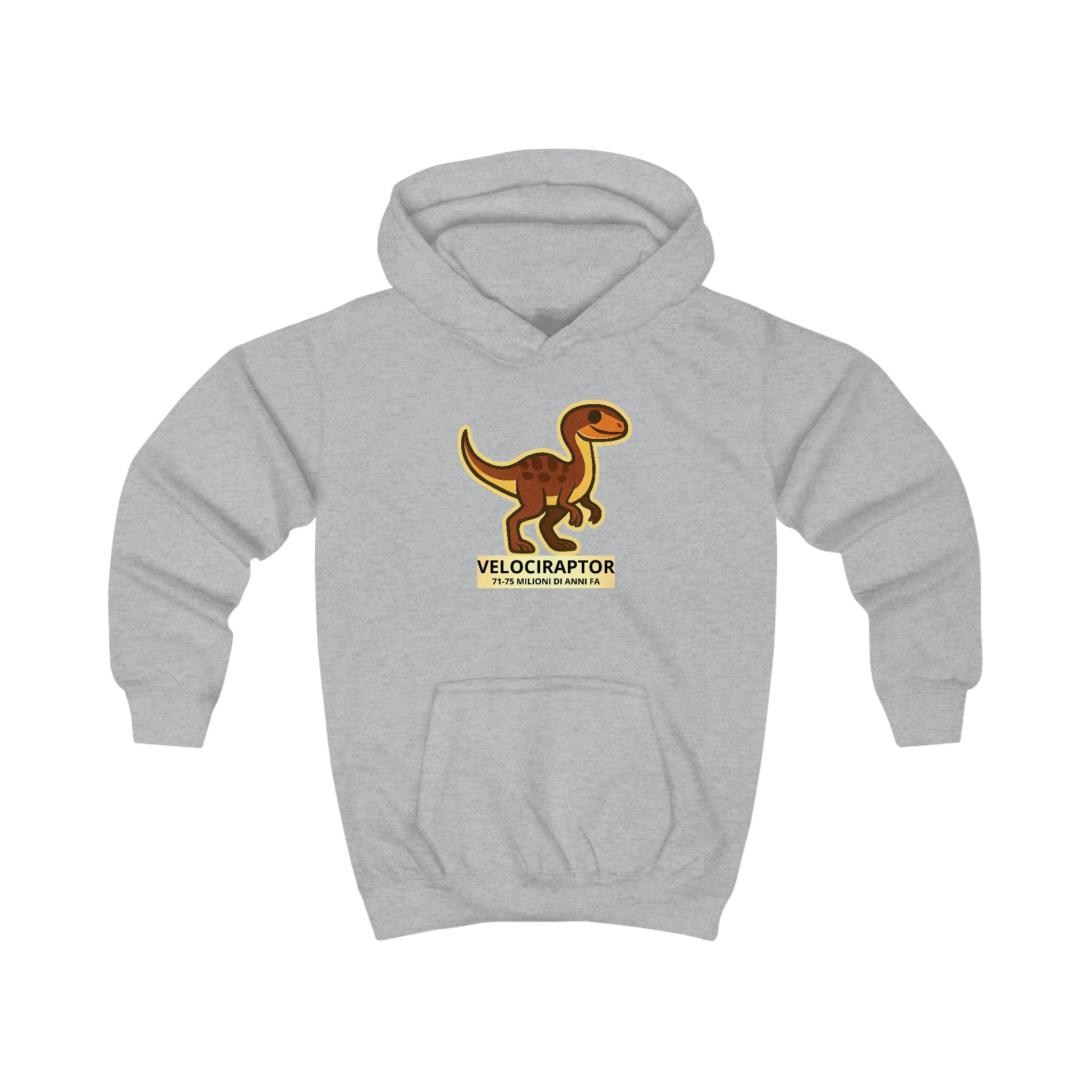 Felpa con Cappuccio Dino