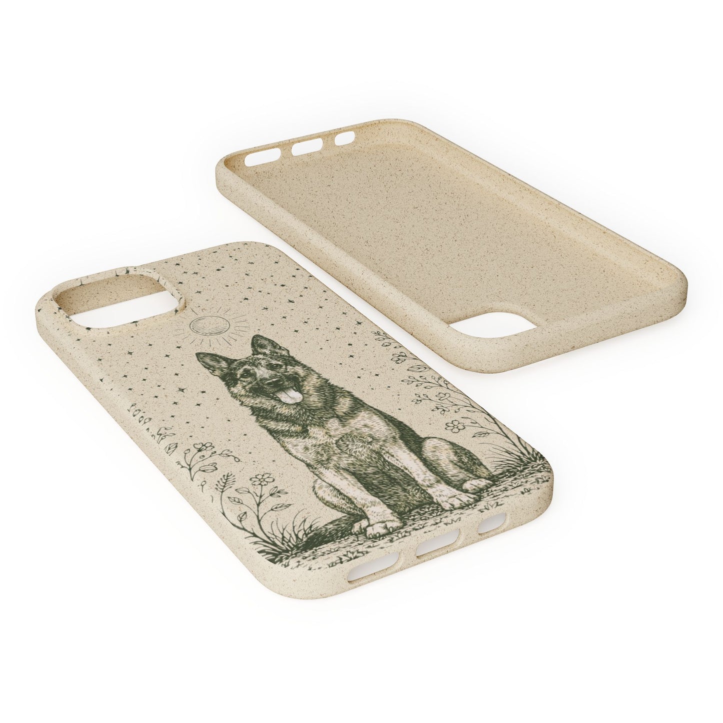 Cover iphone Biodegradabile Originale Pastore Tedesco