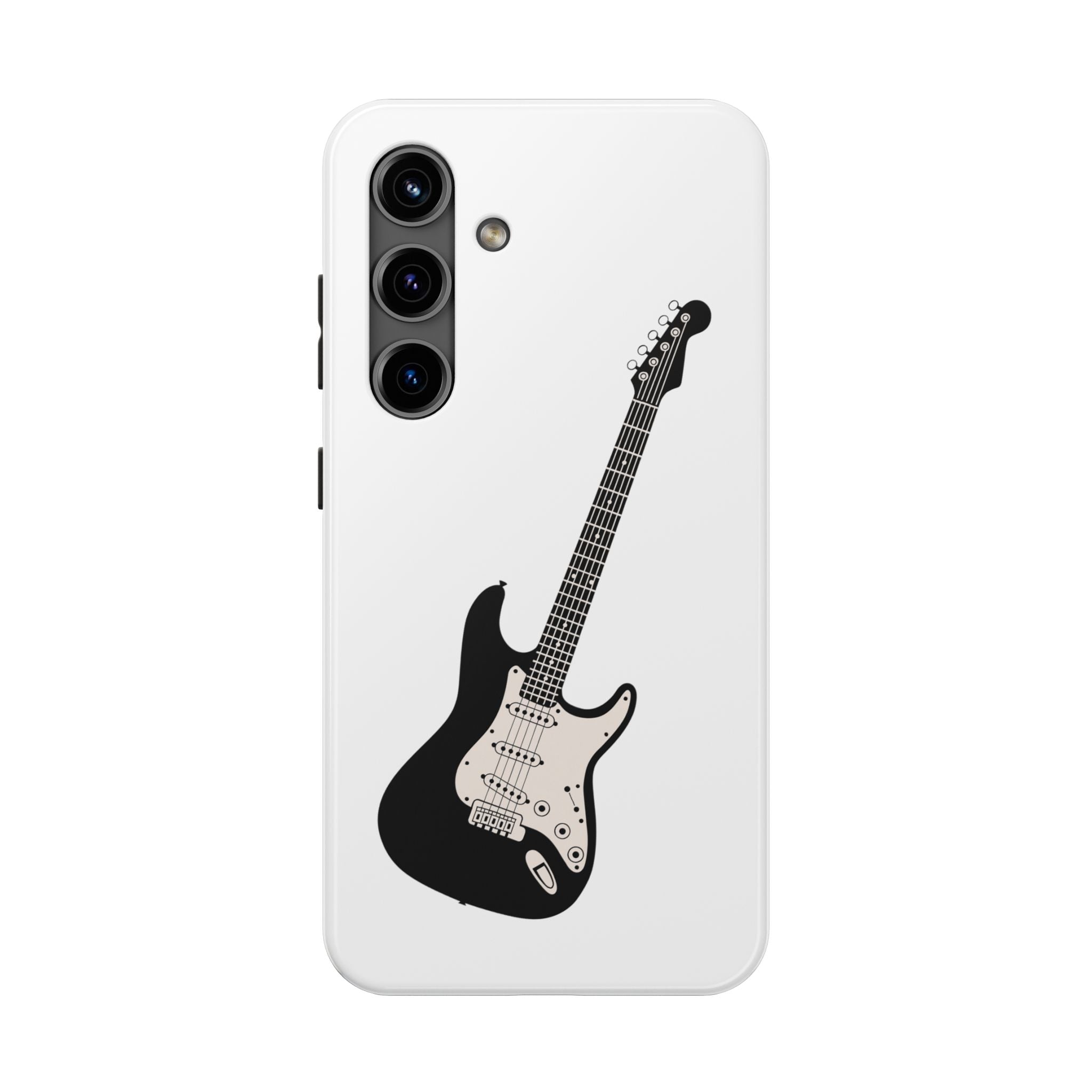 Custodia Tough con Chitarra Elettrica per iPhone Pro e Samsung Galaxy S24/S23