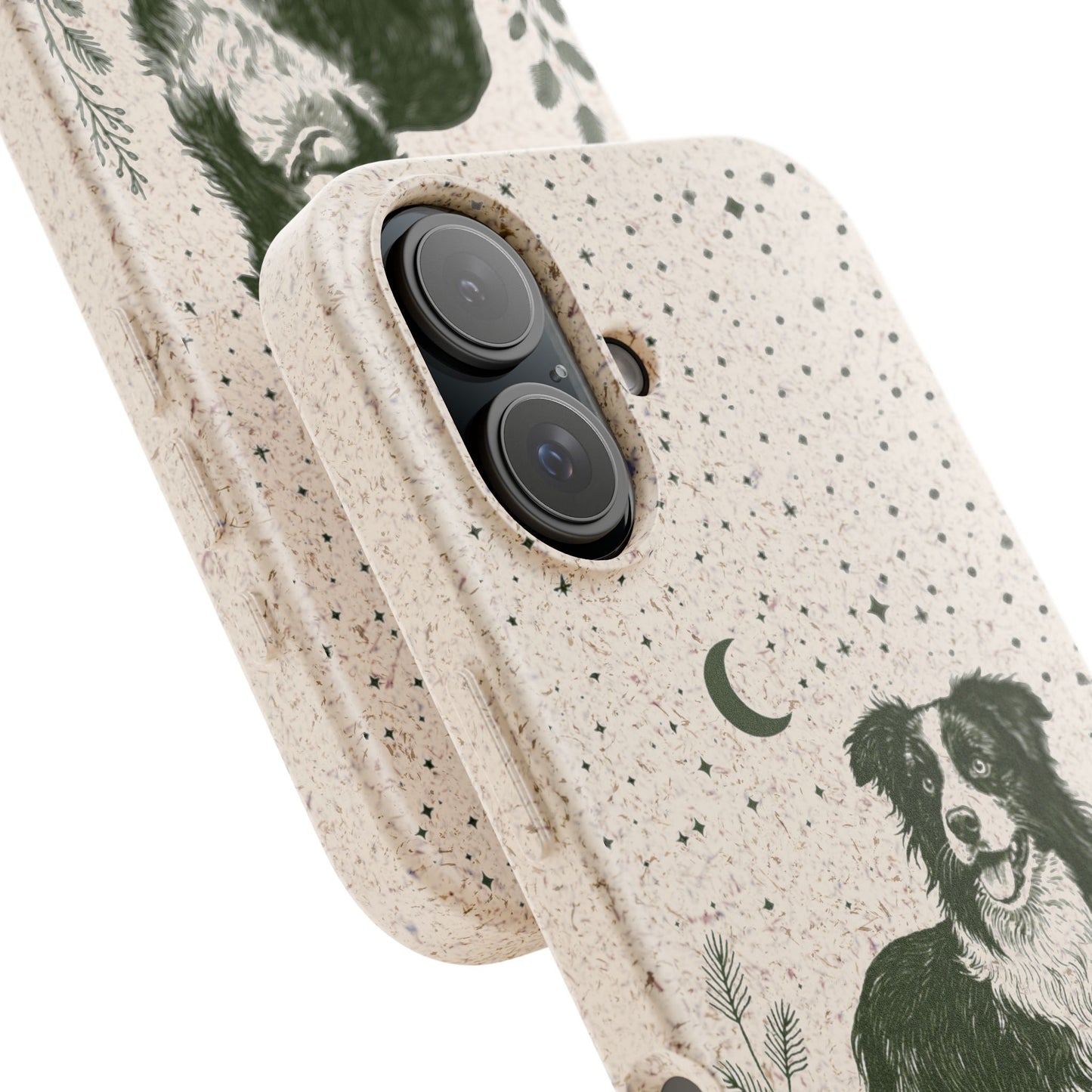 Cover iPhone Biodegradabile Originale Border Collie