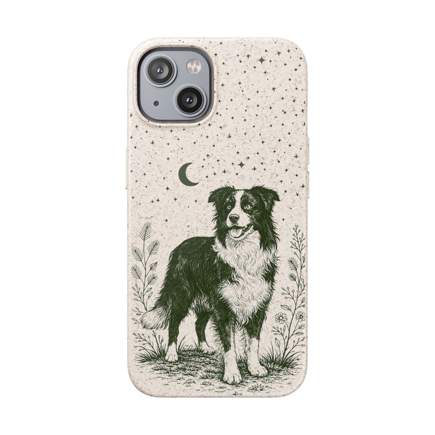 Cover iPhone Biodegradabile Originale Border Collie