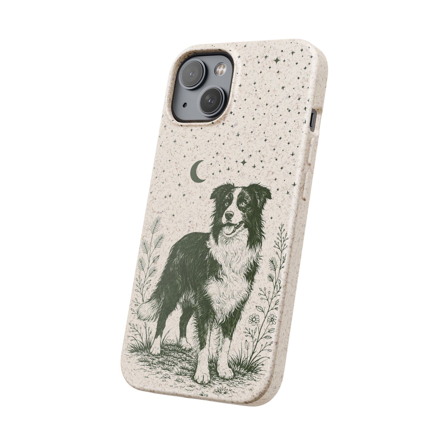Cover iPhone Biodegradabile Originale Border Collie