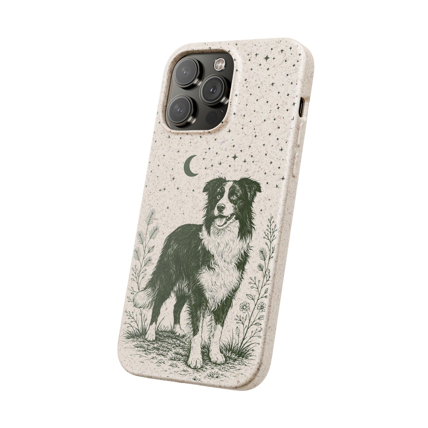 Cover iPhone Biodegradabile Originale Border Collie
