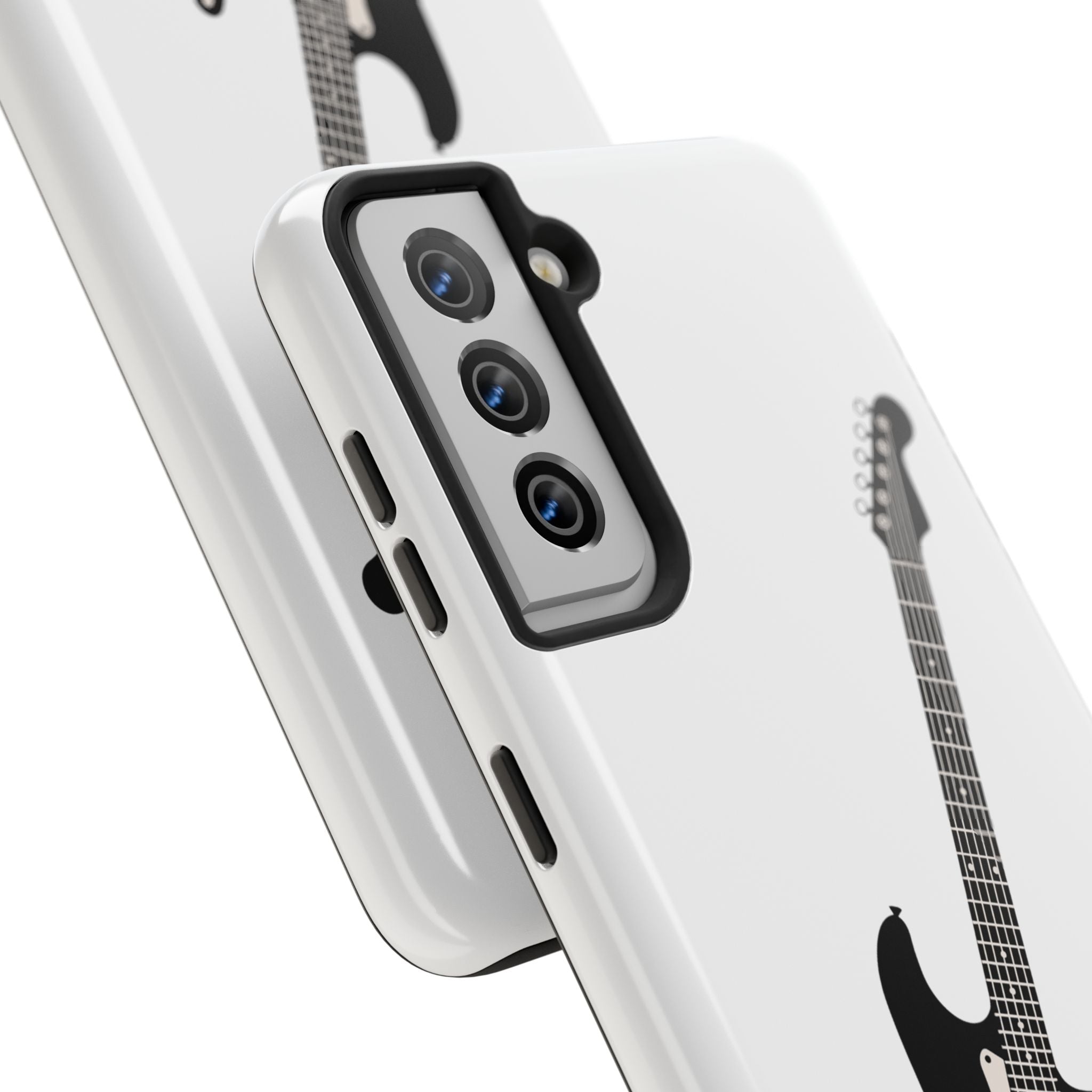 Custodia Tough con Chitarra Elettrica per iPhone Pro e Samsung Galaxy S24/S23