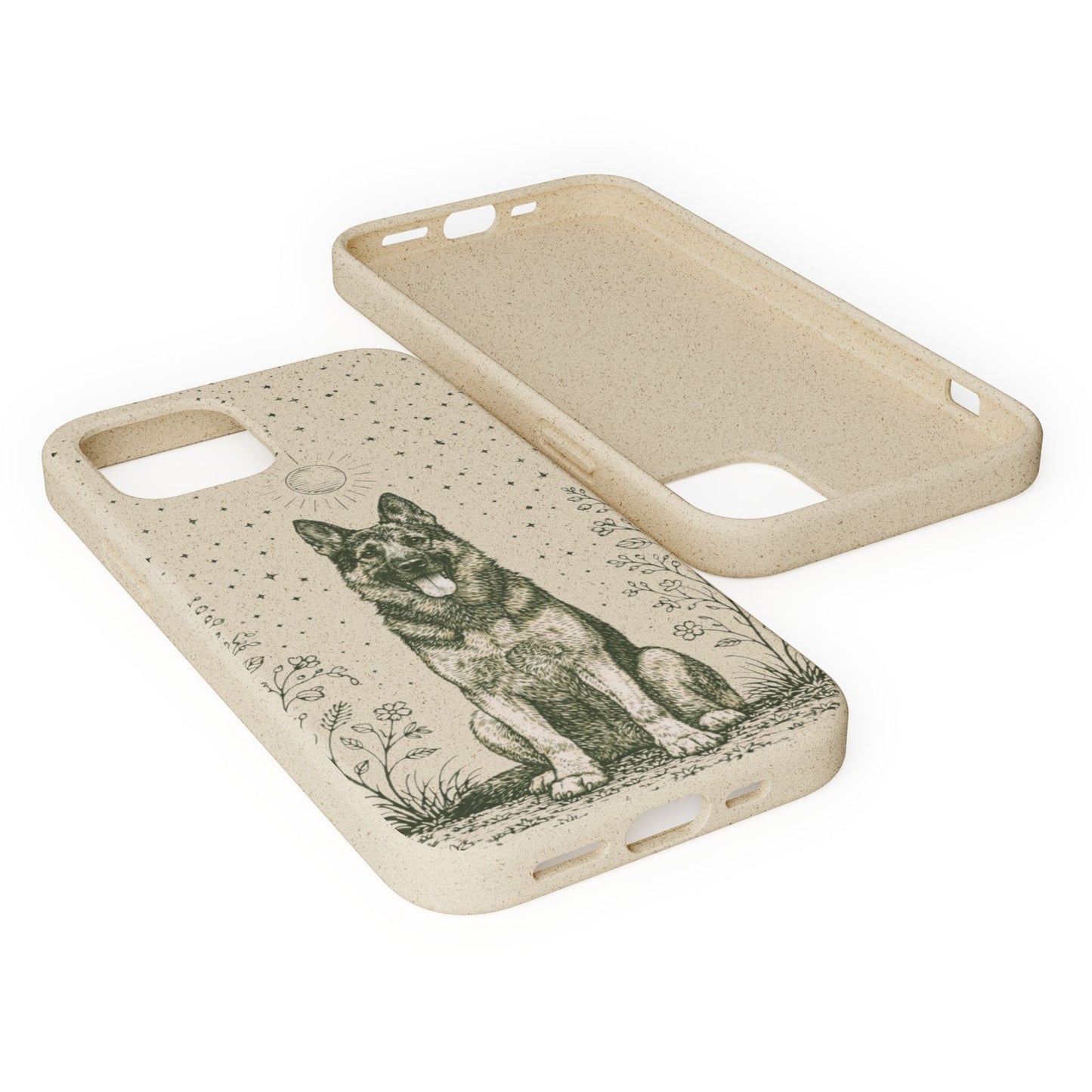 Cover iphone Biodegradabile Originale Pastore Tedesco