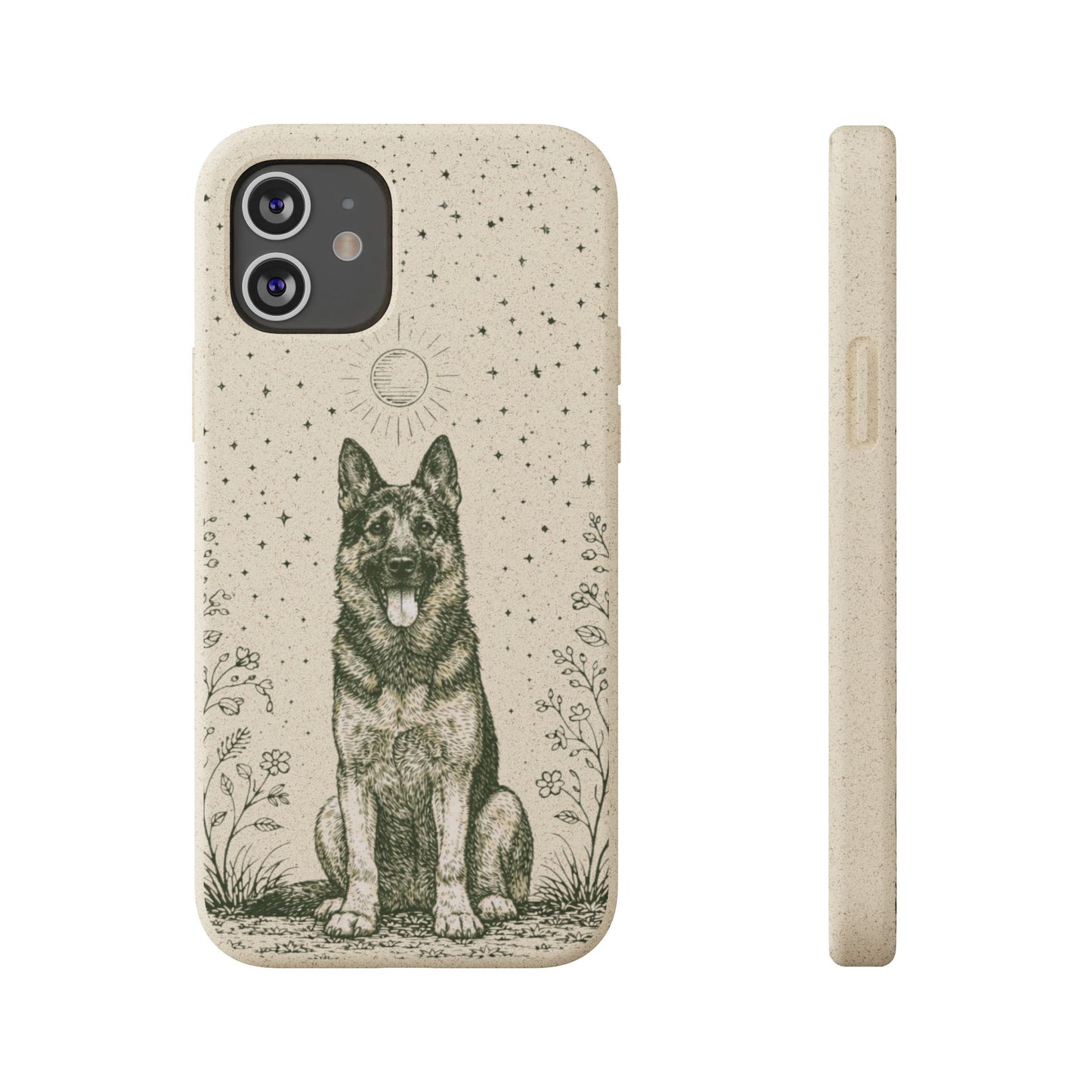 Cover iphone Biodegradabile Originale Pastore Tedesco