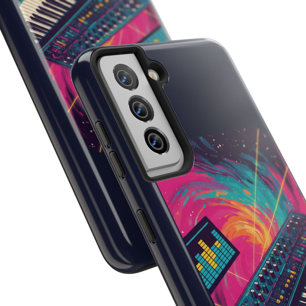 Cover Tough Synth Galattico DJ Producer | Custodia iPhone Samsung