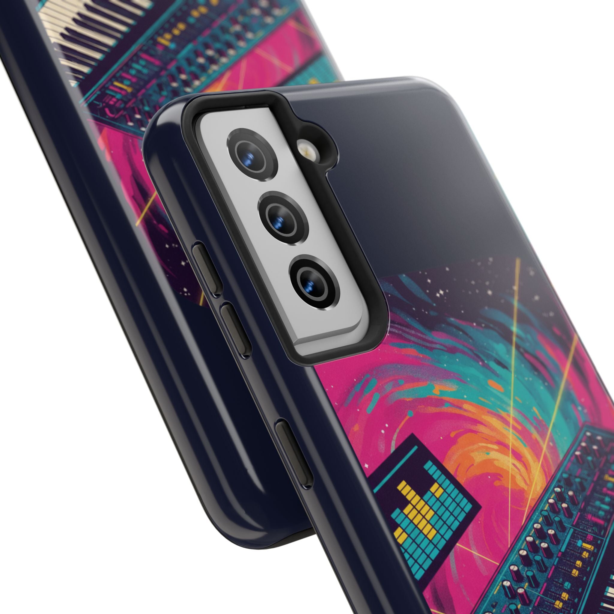 Cover Tough Synth Galattico DJ Producer | Custodia iPhone Samsung