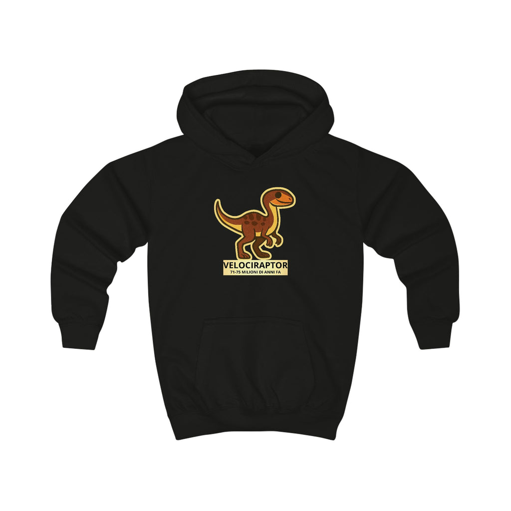 Felpa con Cappuccio Dino