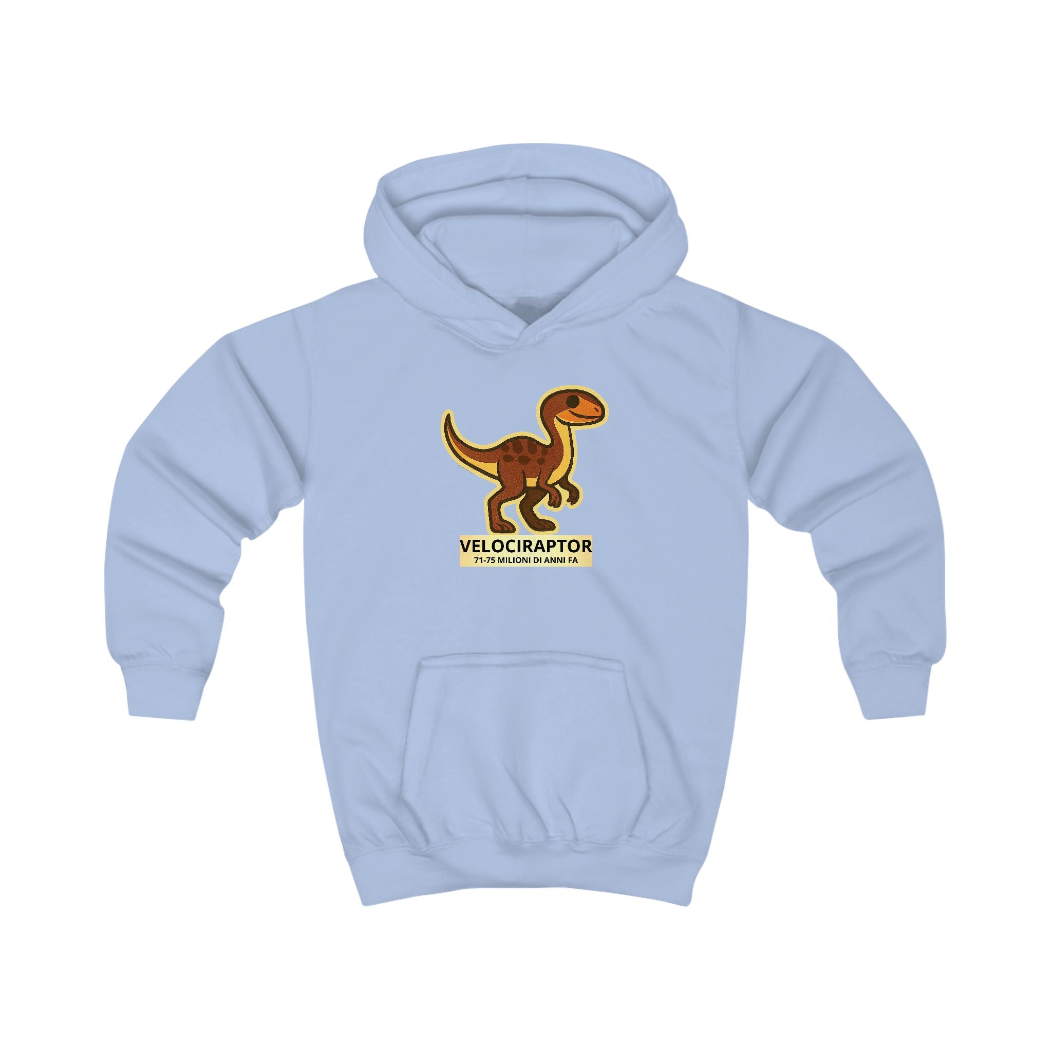 Felpa con Cappuccio Dino