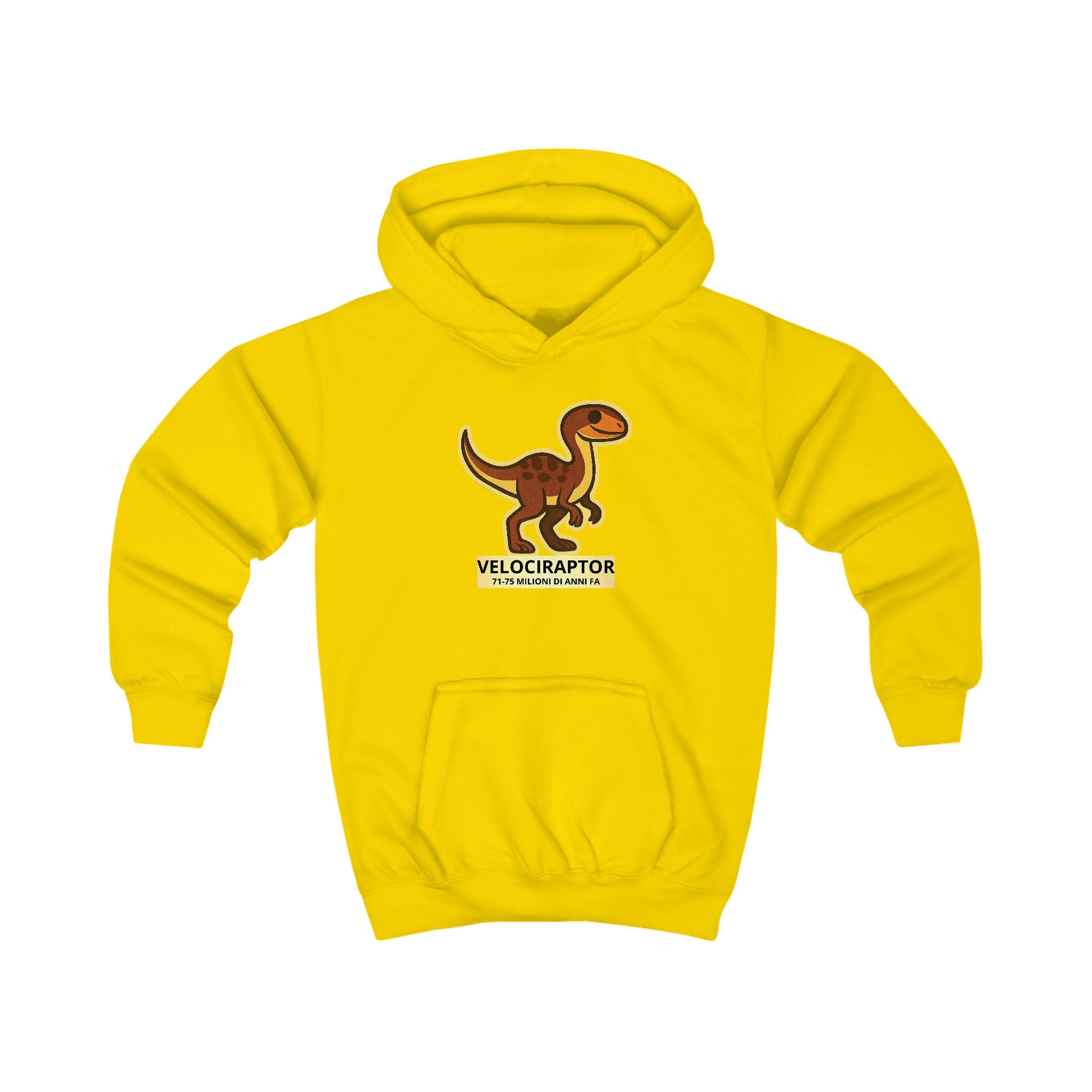Felpa con Cappuccio Dino