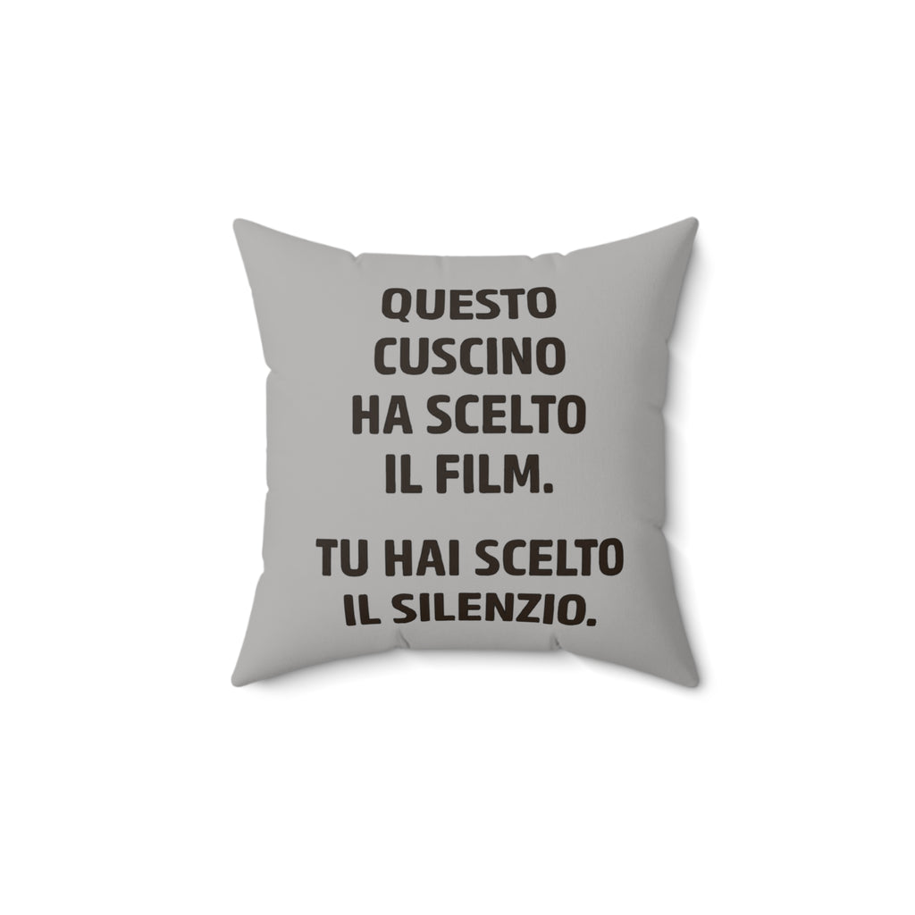 Cuscino Originale Divertente "Ha Nascosto il Telecomando"