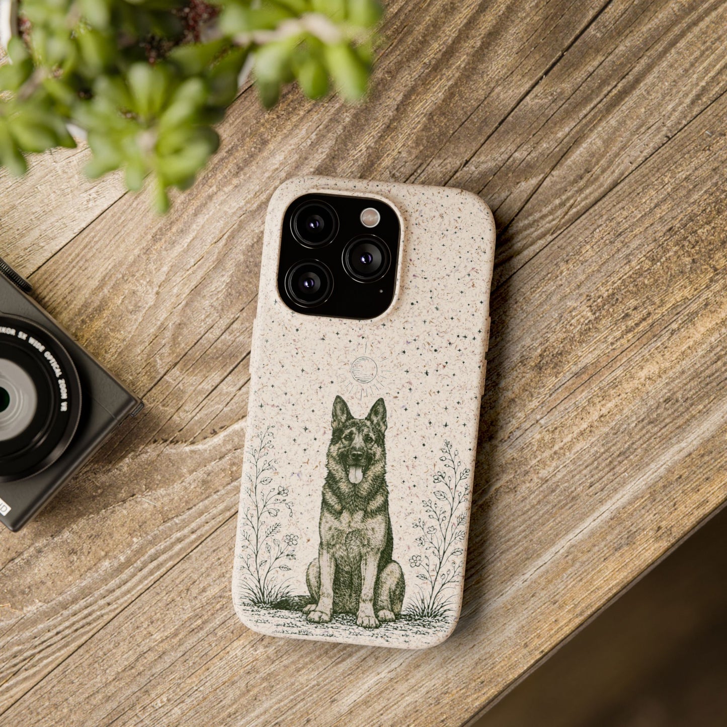 Cover iphone Biodegradabile Originale Pastore Tedesco