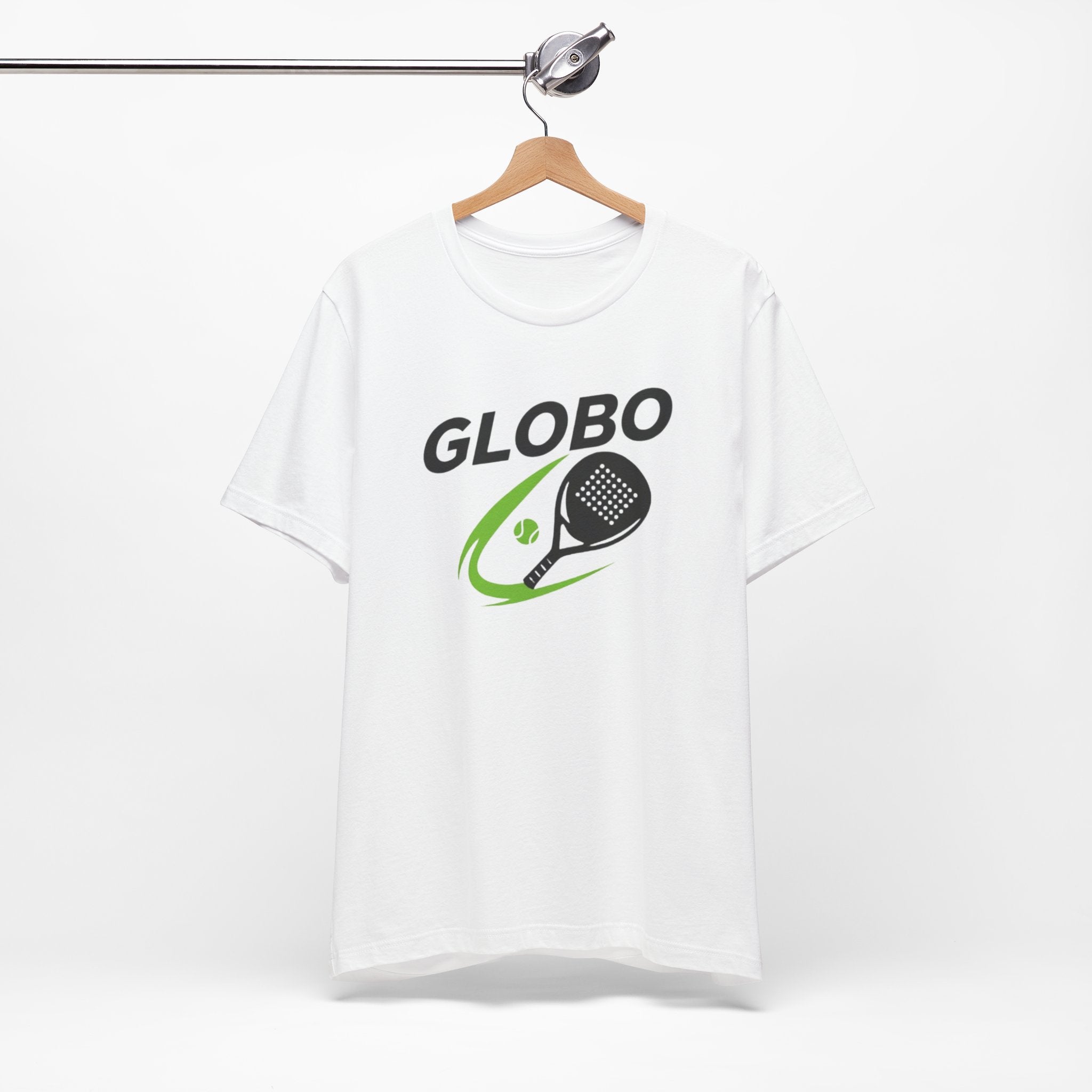 T-shirt Padel Originale Minimal "Globo" Satellite Logo