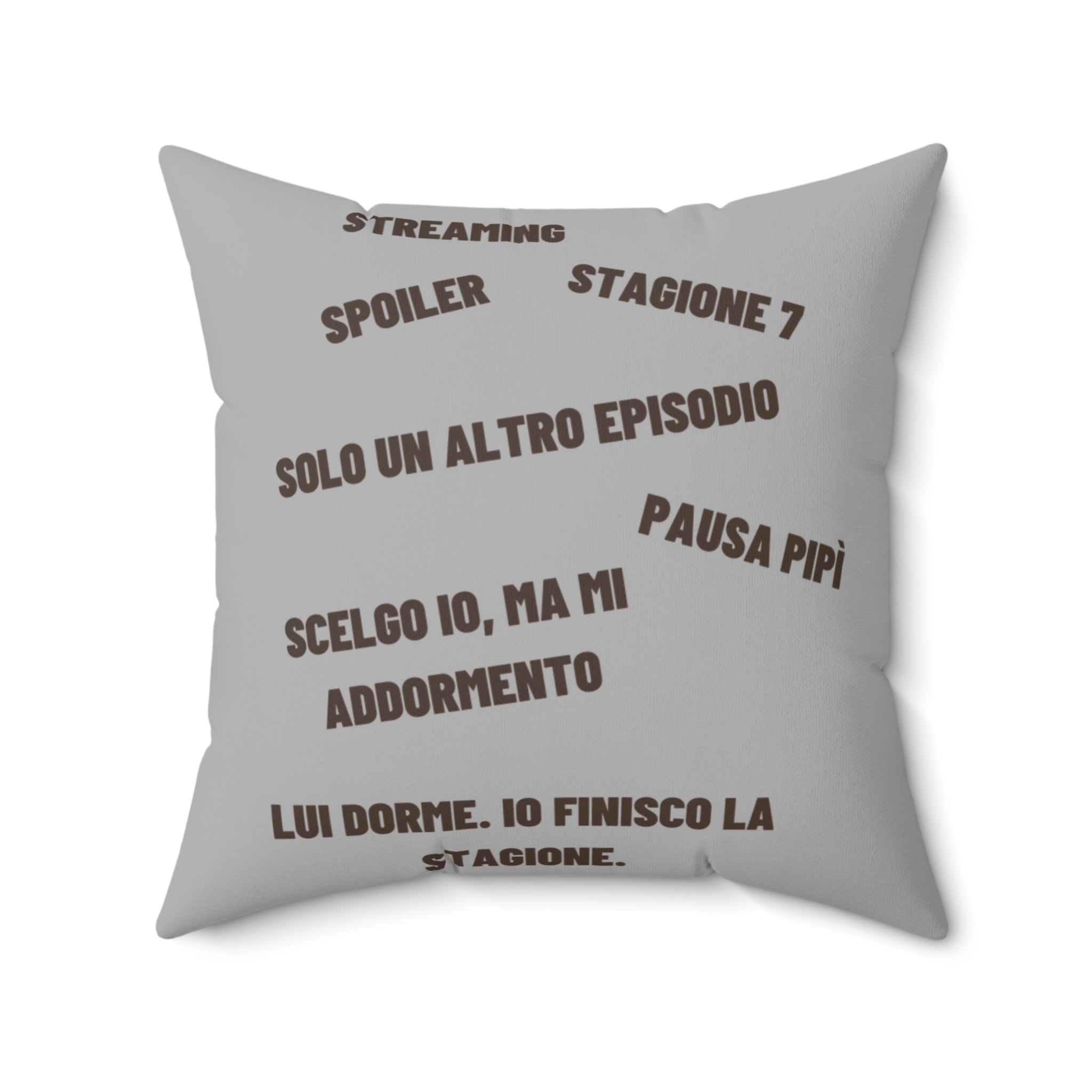 Regalo Originale cuscino,  Serie TV, Cuscino Divertente con Frase,Arredo Divano, Idea Regalo Netflix Lover, Cuscino Ironico, Binge Watching