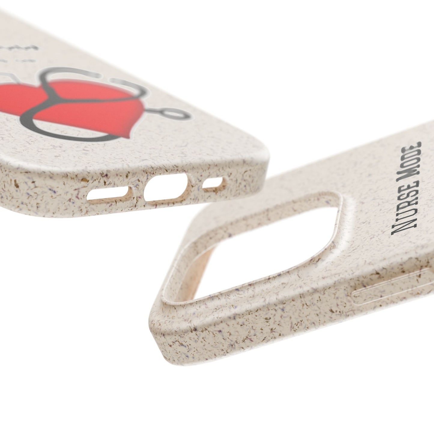 Cover Bio iPhone "Nurse Mode" (Always On) | Custodia Biodegradabile Infermiera & Dottoressa