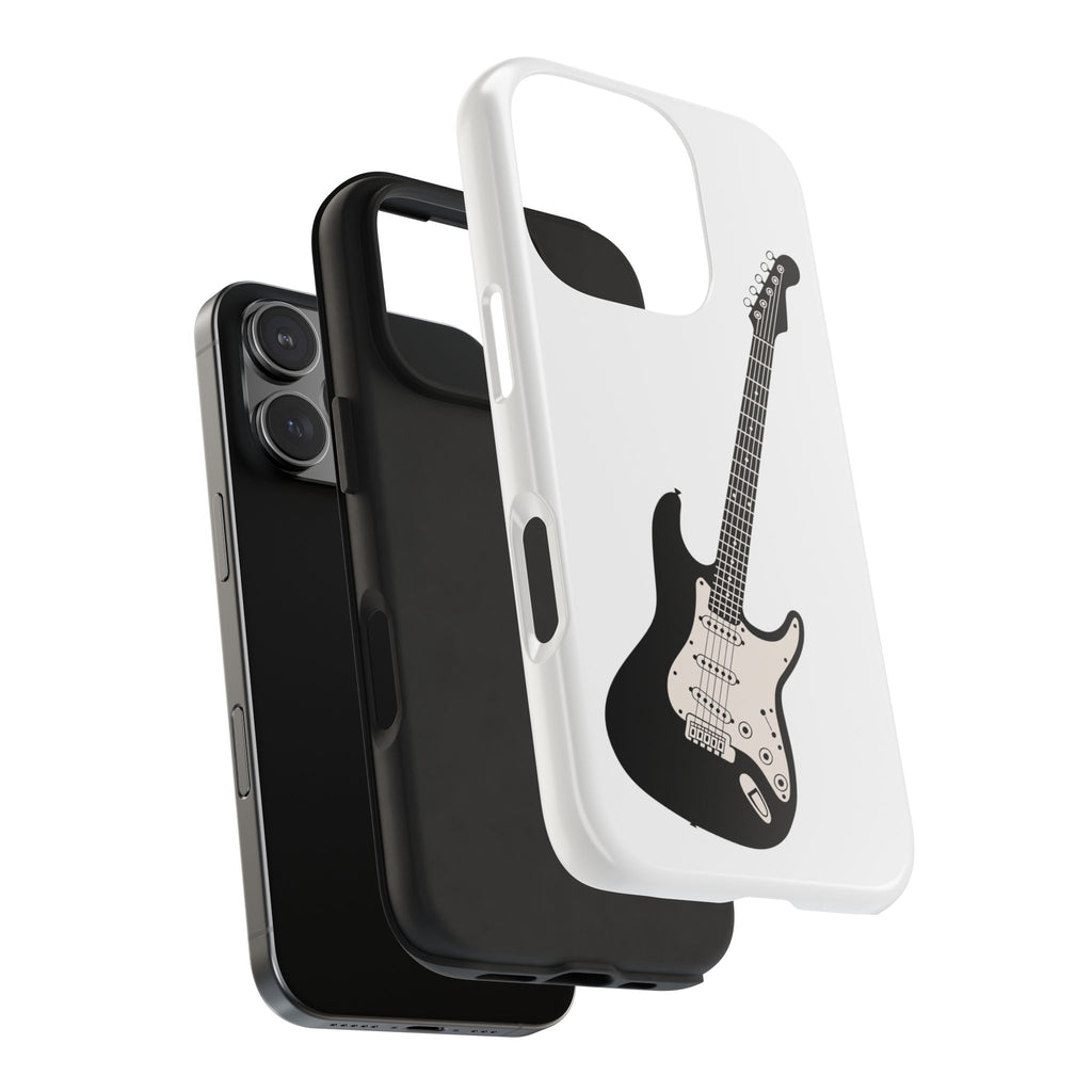 Custodia Tough con Chitarra Elettrica per iPhone Pro e Samsung Galaxy S24/S23