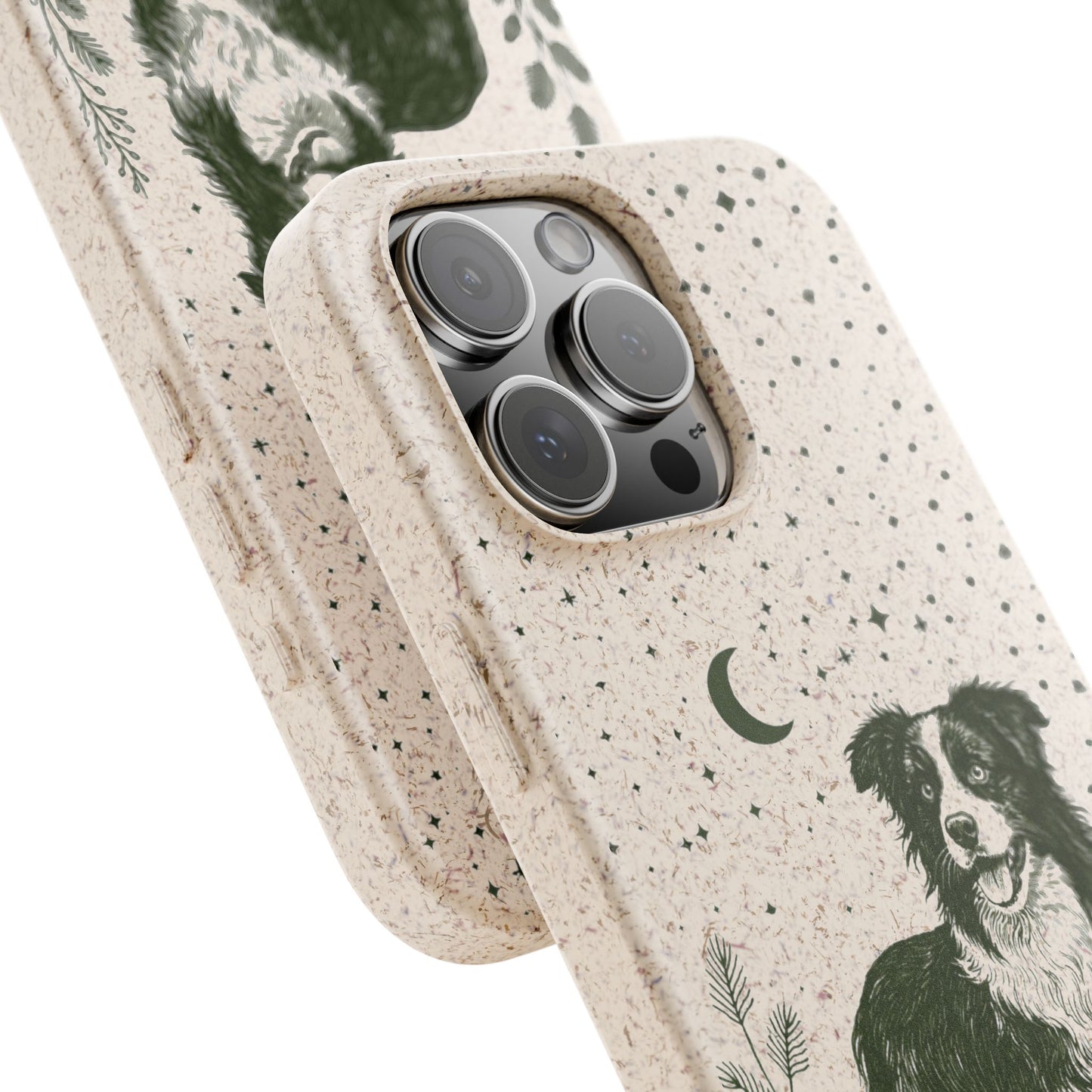 Cover iPhone Biodegradabile Originale Border Collie