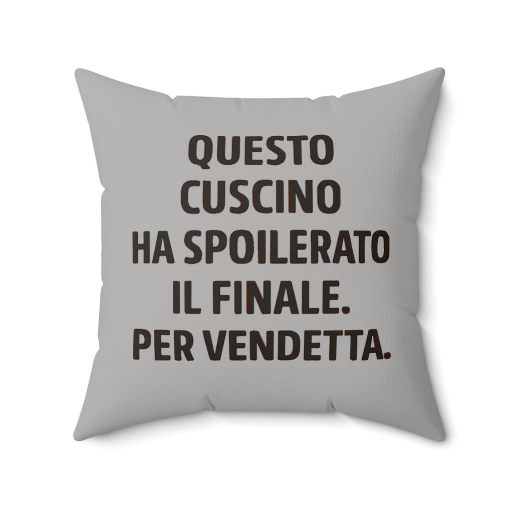 Cuscino Originale "Questo cuscino ha detto 'scegli tu'" | Idea Regalo Divertente