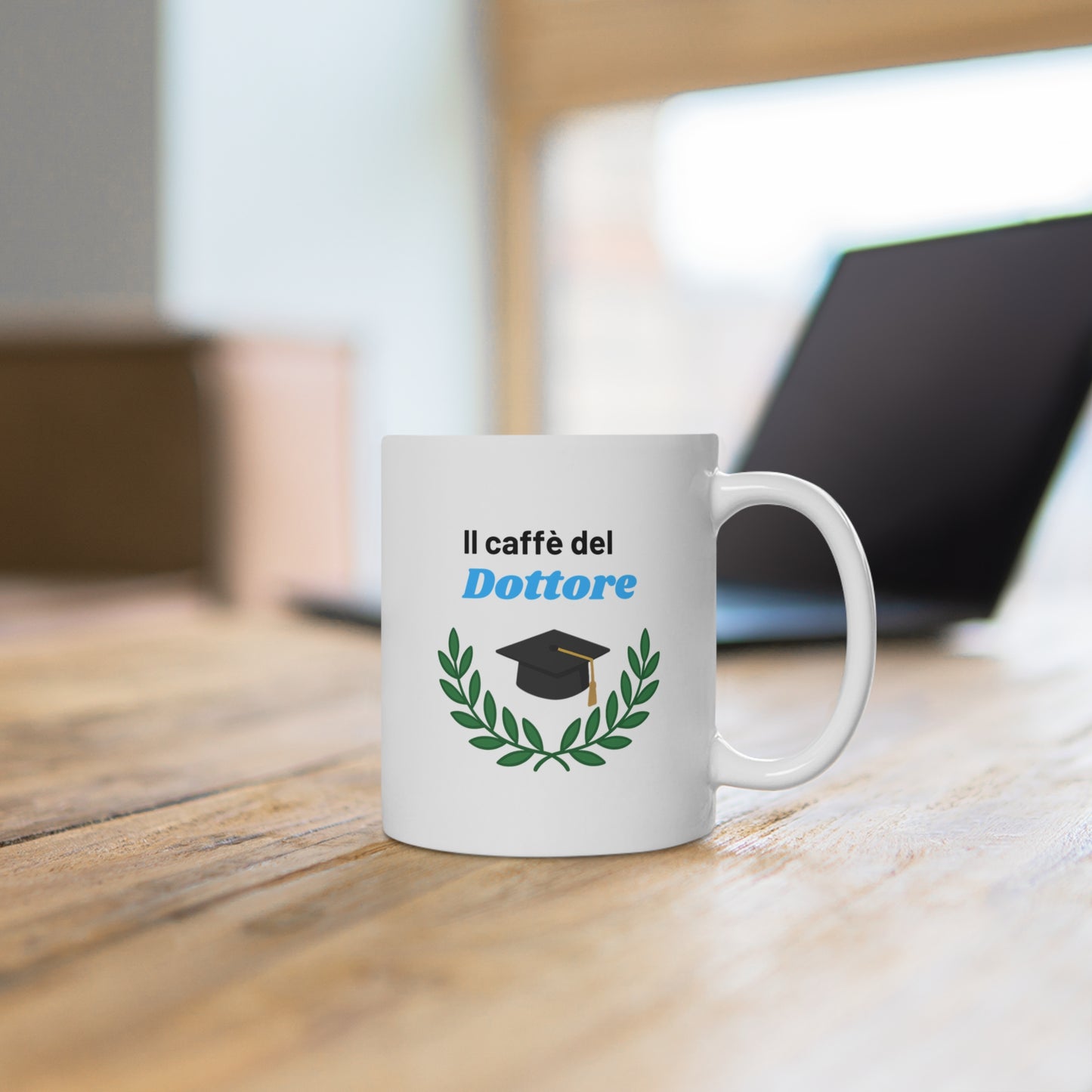 Tazza "Il Caffè del Dottore" - Regalo Laurea Originale Uomo
