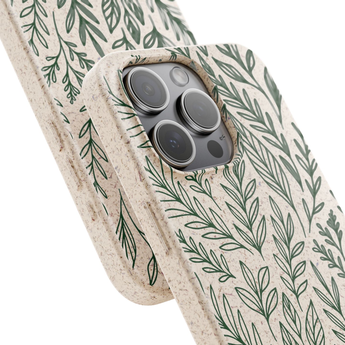 Cover Bio Originale "Rinascita Naturale" - Custodia Eco in Bambù & PLA