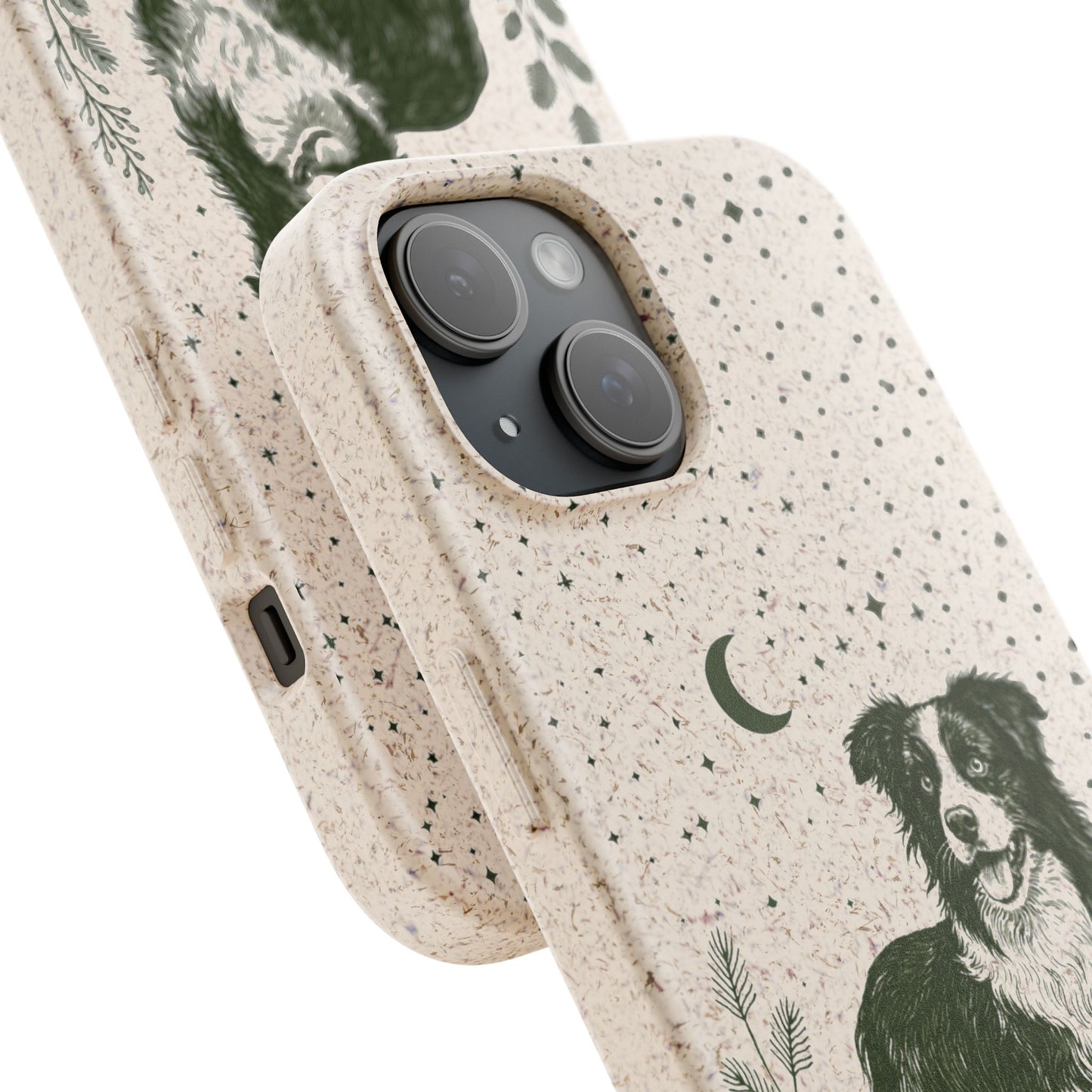 Cover iPhone Biodegradabile Originale Border Collie