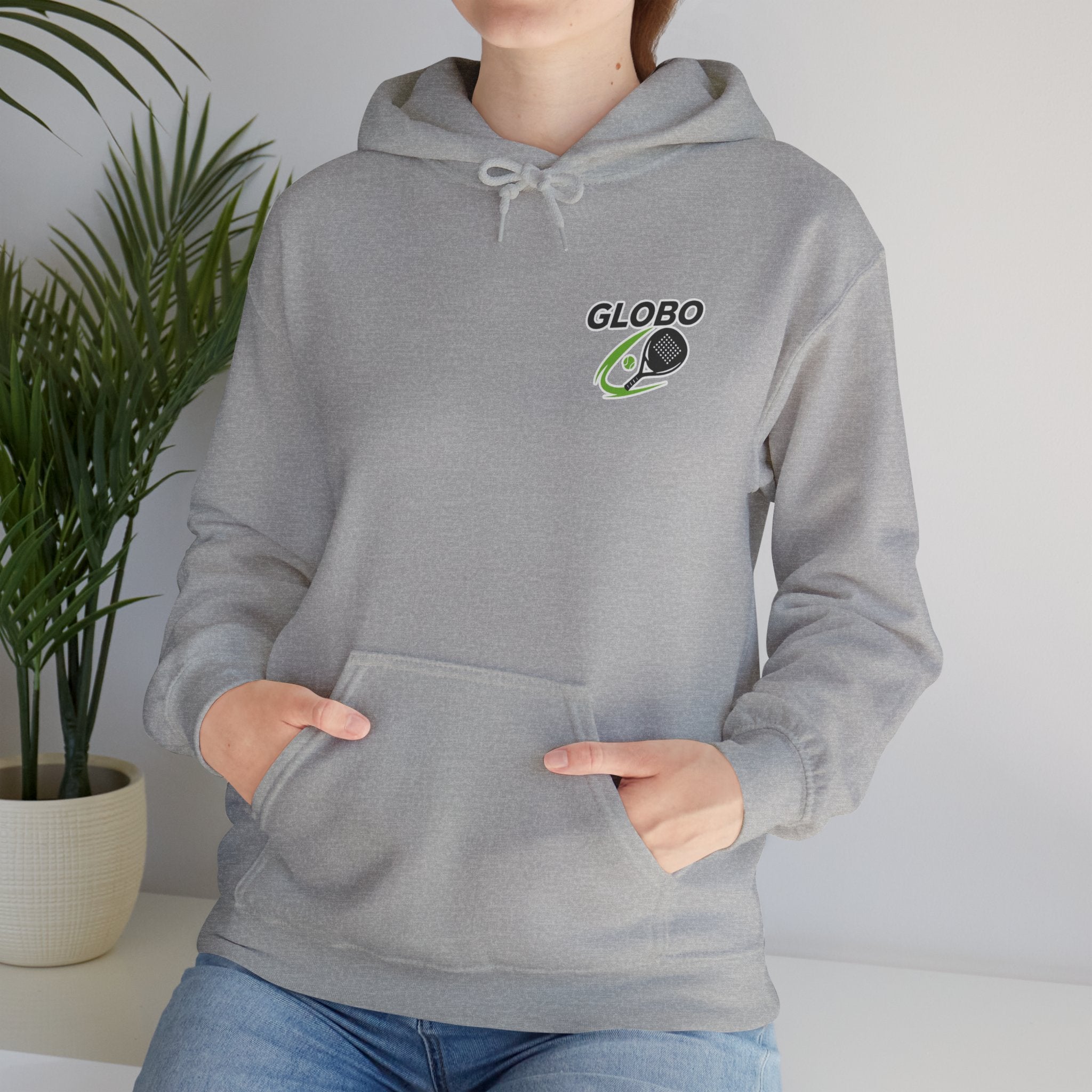 Felpa con Cappuccio Originale Padel "Globo" Logo Pullover