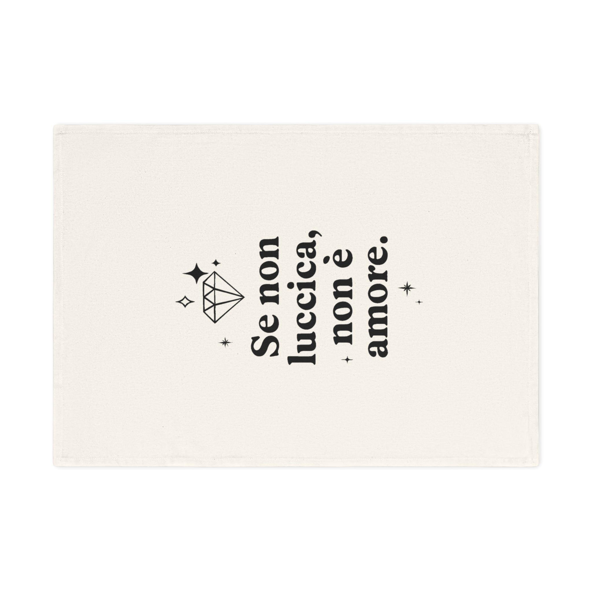 Strofinaccio Originale Divertente "Se non luccica..."