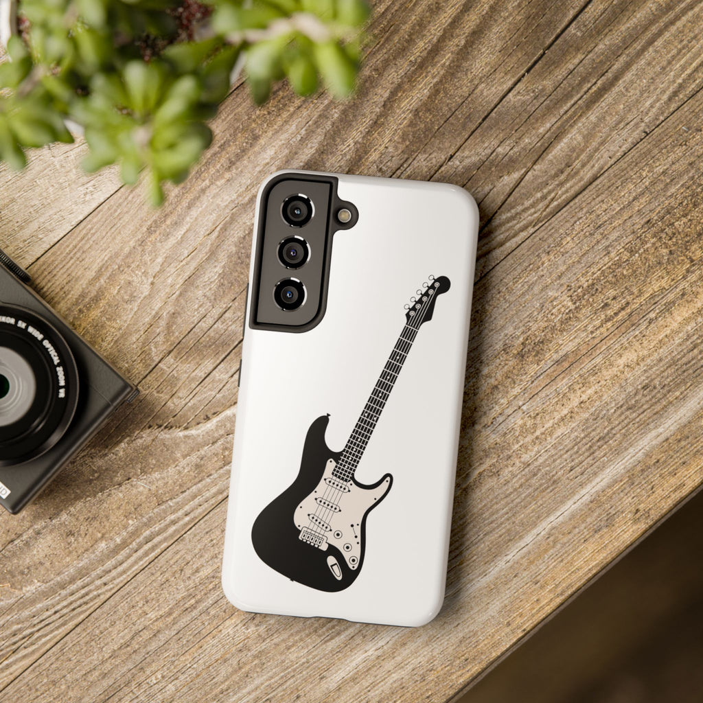 Custodia Tough con Chitarra Elettrica per iPhone Pro e Samsung Galaxy S24/S23