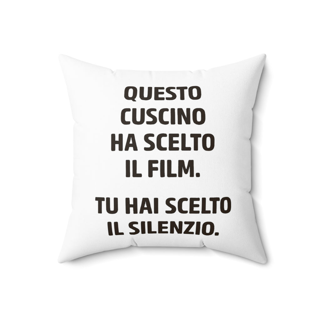 Cuscino Originale Divertente "Ha Nascosto il Telecomando"