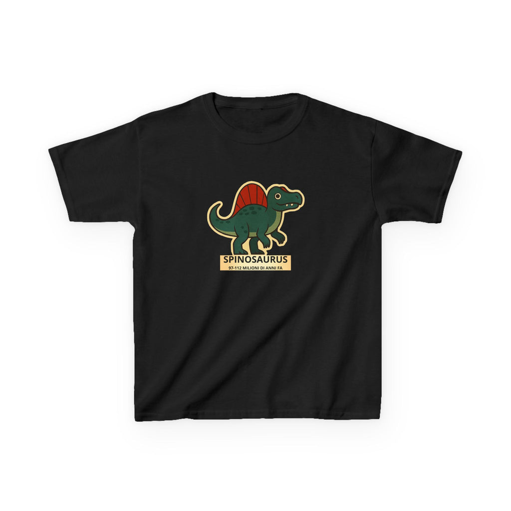 T-shirt Bambino Originale "Dino Spinosaurus" | Maglietta Cotone Morbido