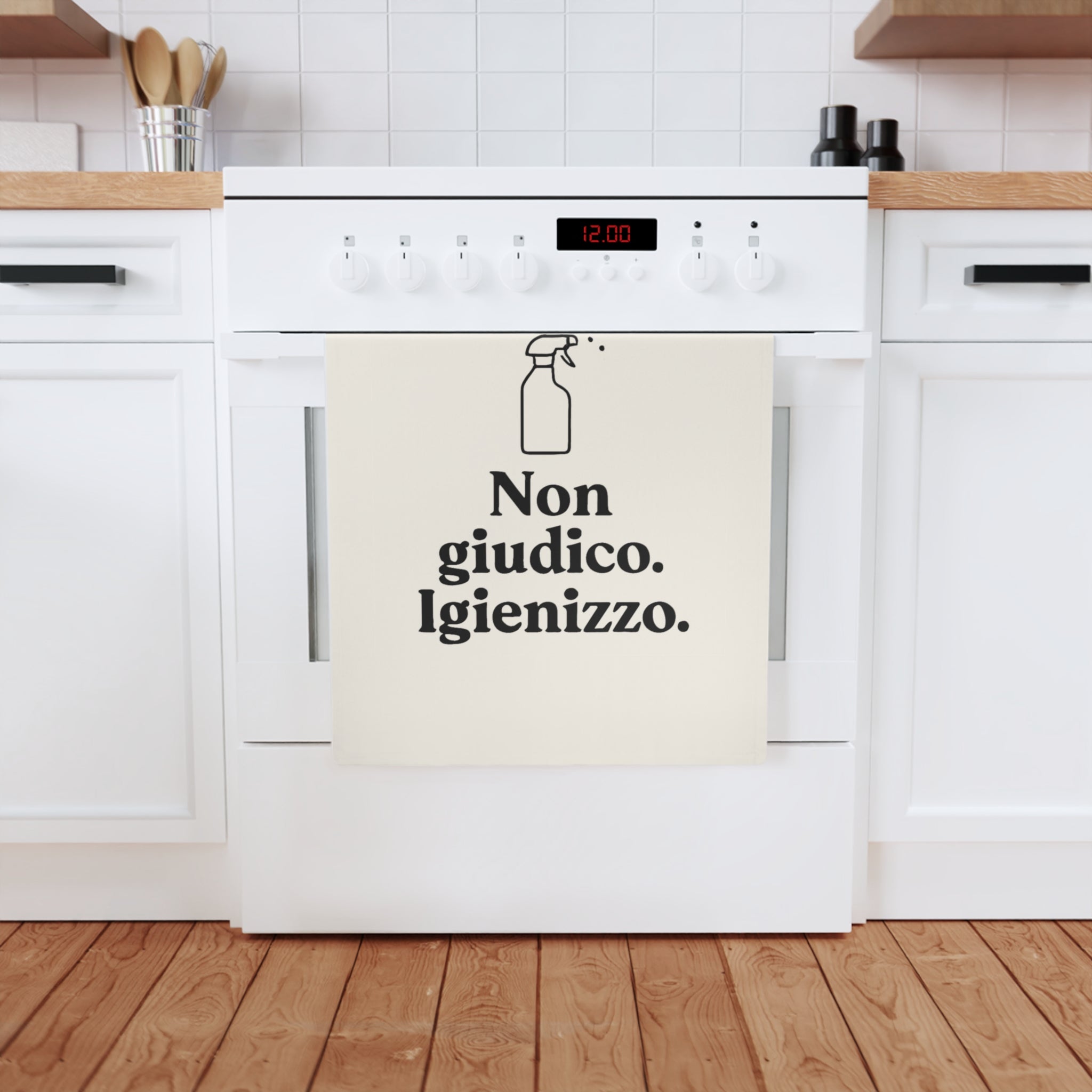 Strofinaccio Originale "Maniaci del Pulito"