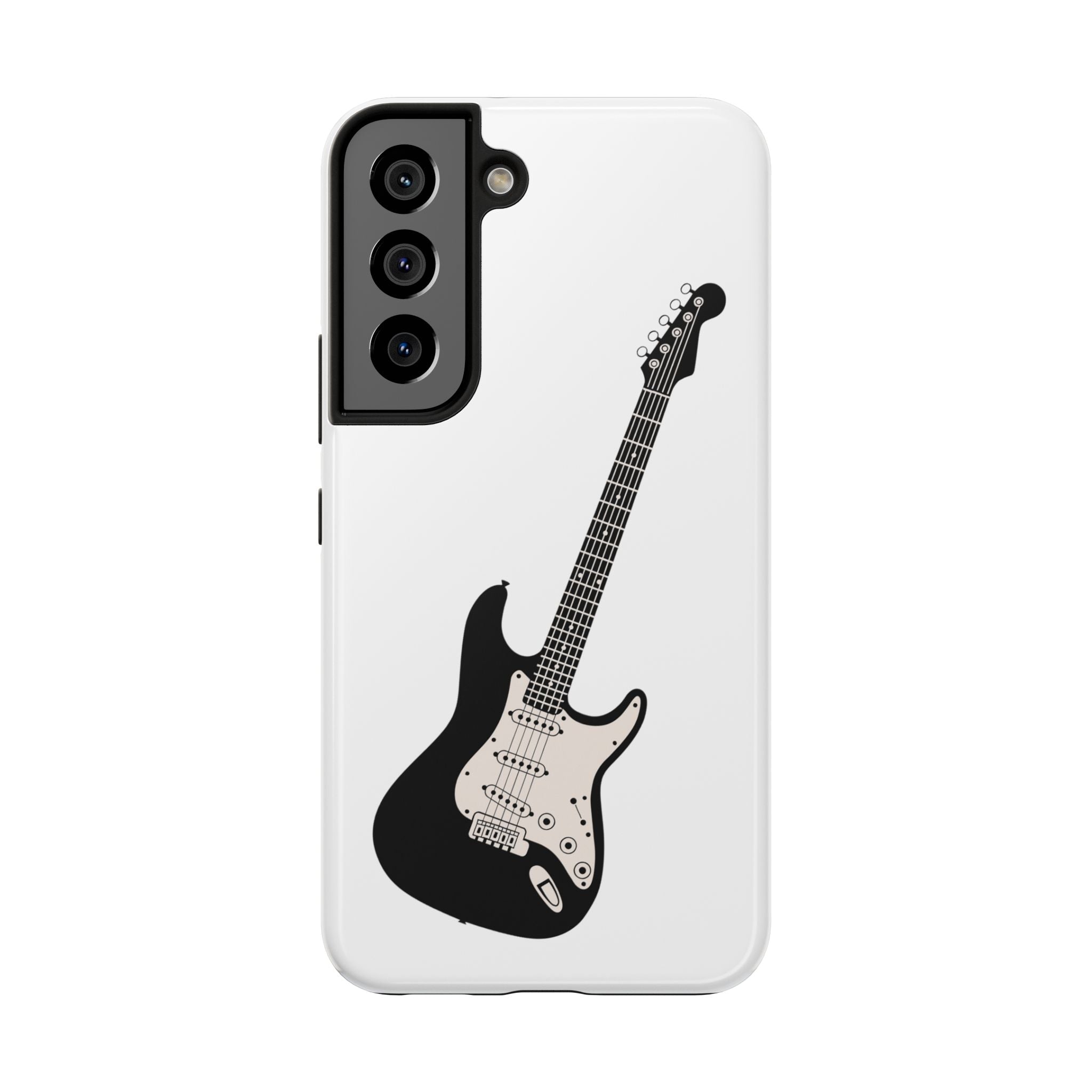 Custodia Tough con Chitarra Elettrica per iPhone Pro e Samsung Galaxy S24/S23