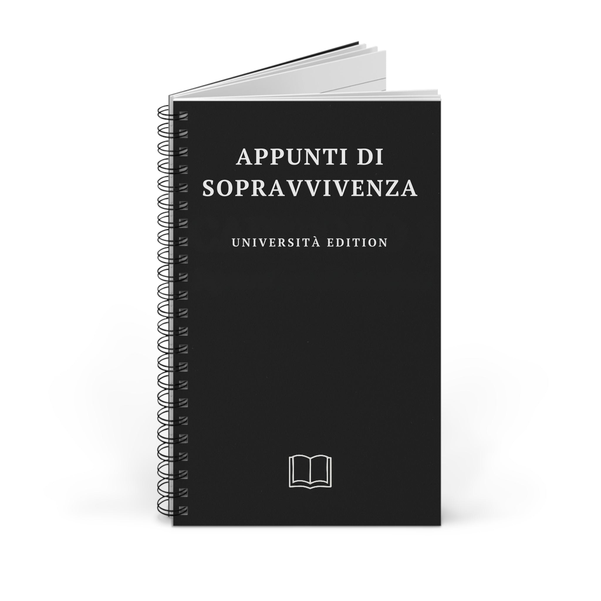 Quaderno A5 "Appunti di Sopravvivenza" -Diario Laurea Originale