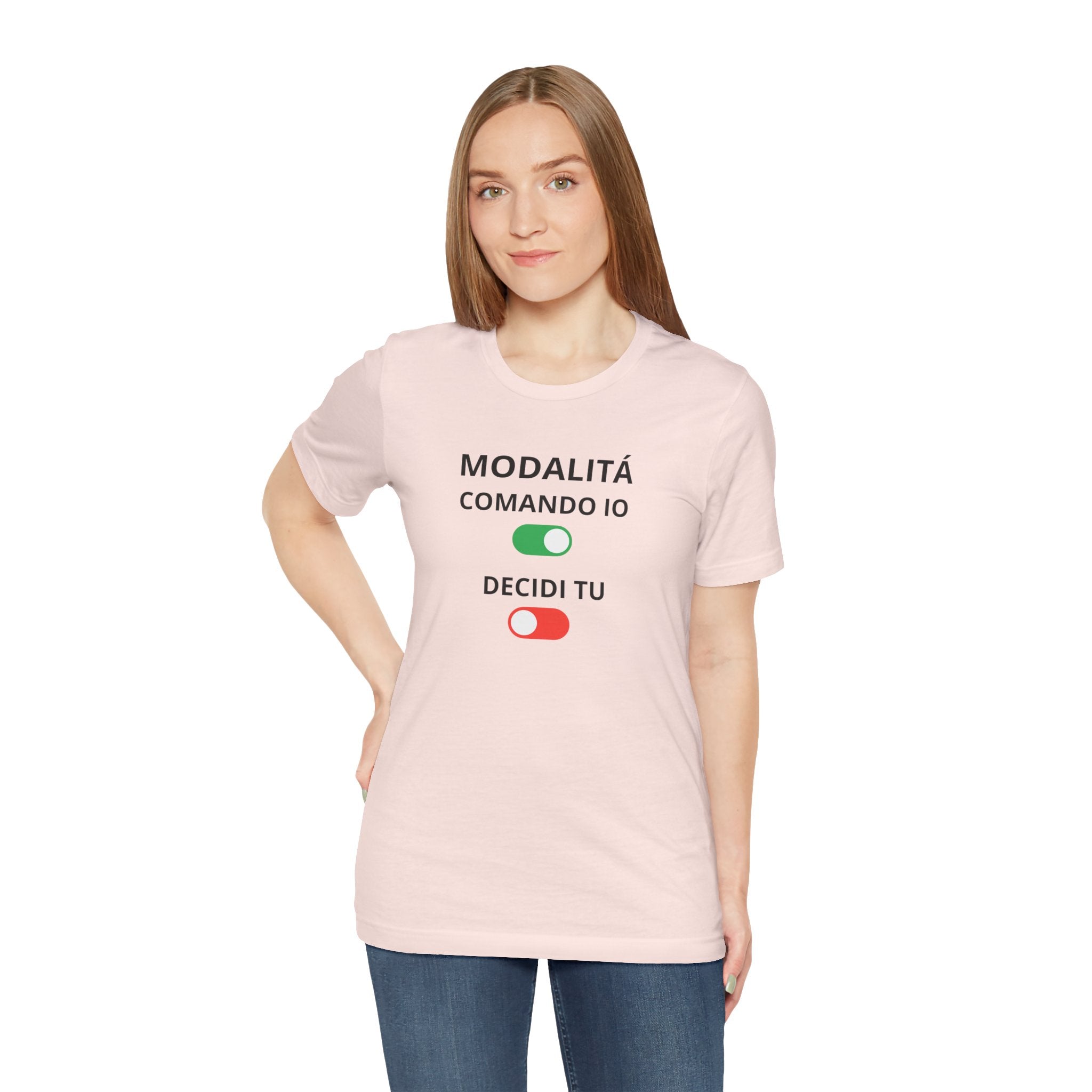 T-shirt "Modalità: Comando Io" - Maglietta Ironica Originale (Idea Regalo)