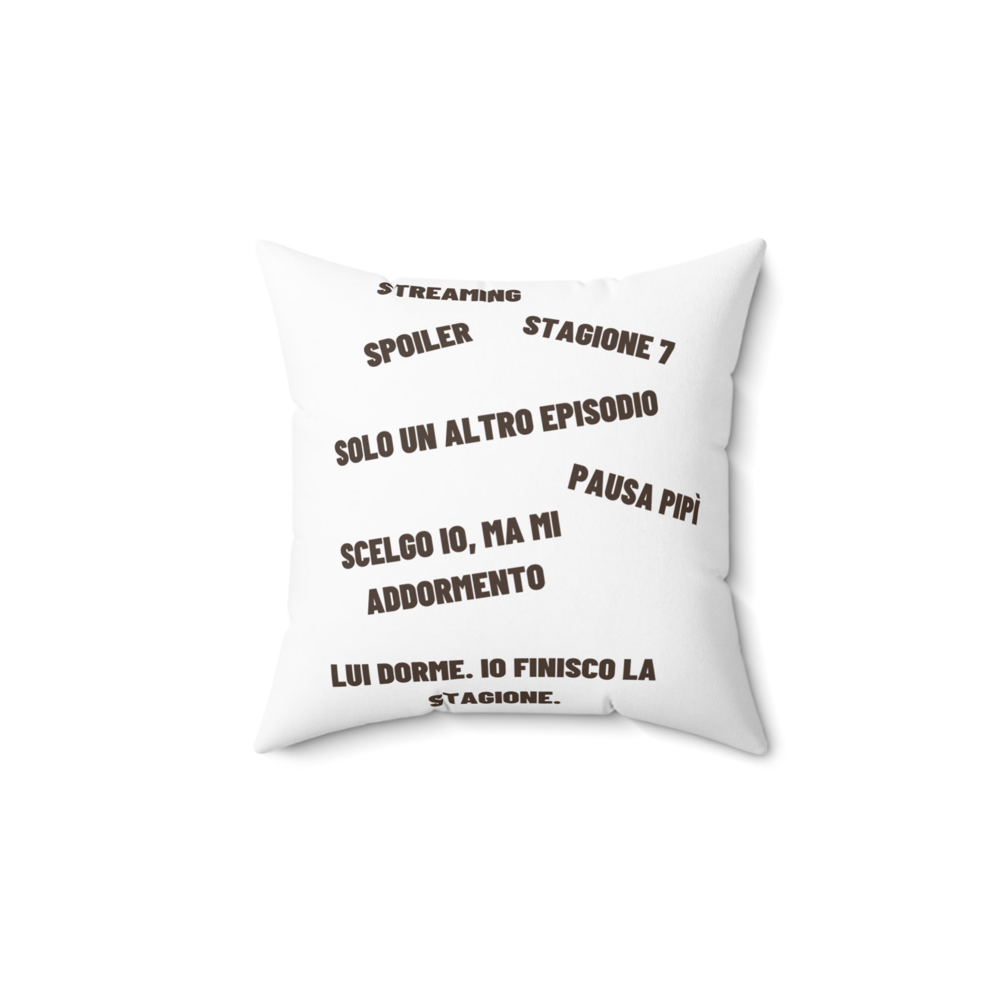 Regalo Originale cuscino,  Serie TV, Cuscino Divertente con Frase, Arredo Divano, Idea Regalo Netflix Lover, Cuscino Ironico, Binge Watching