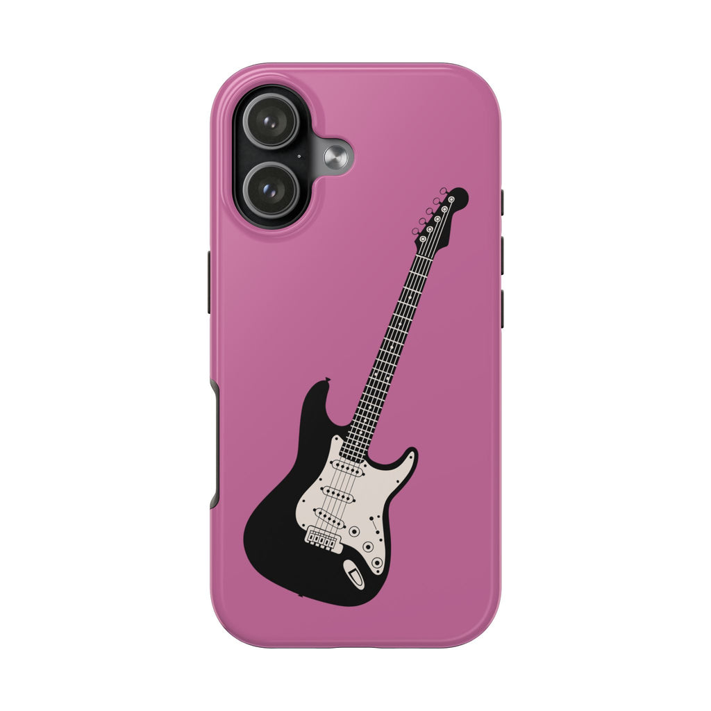 Cover Chitarra Rosa Rock Donna