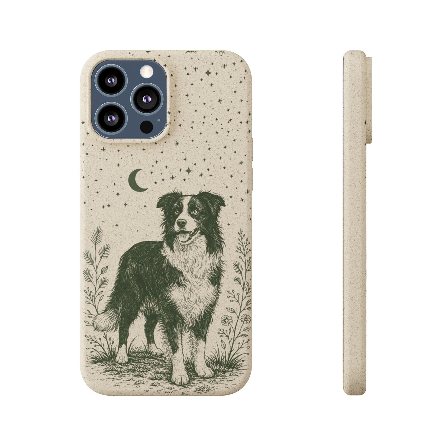Cover iPhone Biodegradabile Originale Border Collie