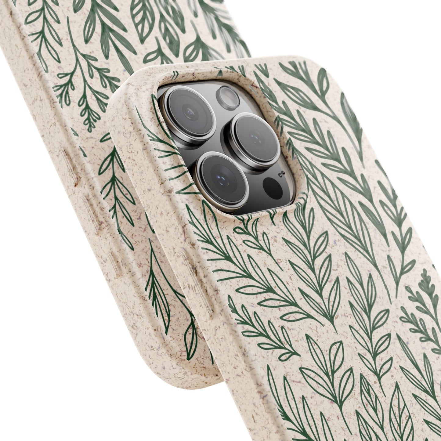 Cover Bio Originale "Rinascita Naturale" - Custodia Eco in Bambù & PLA