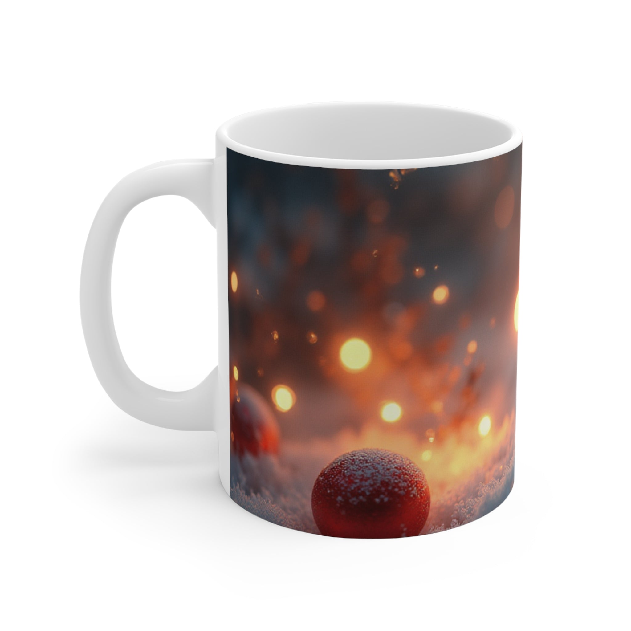 Tazza Natale Originale "Luci d'Oro e Neve"