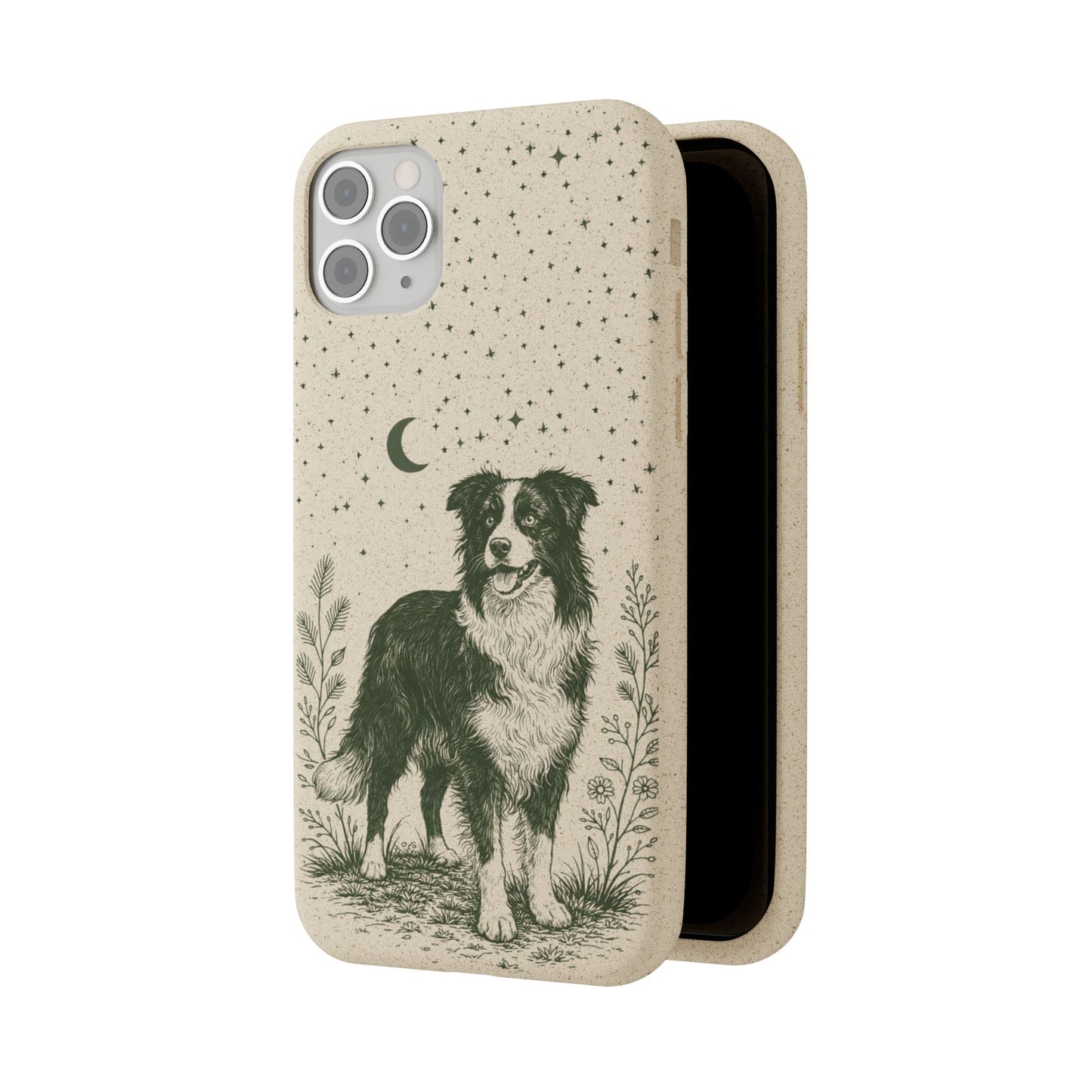 Cover iPhone Biodegradabile Originale Border Collie