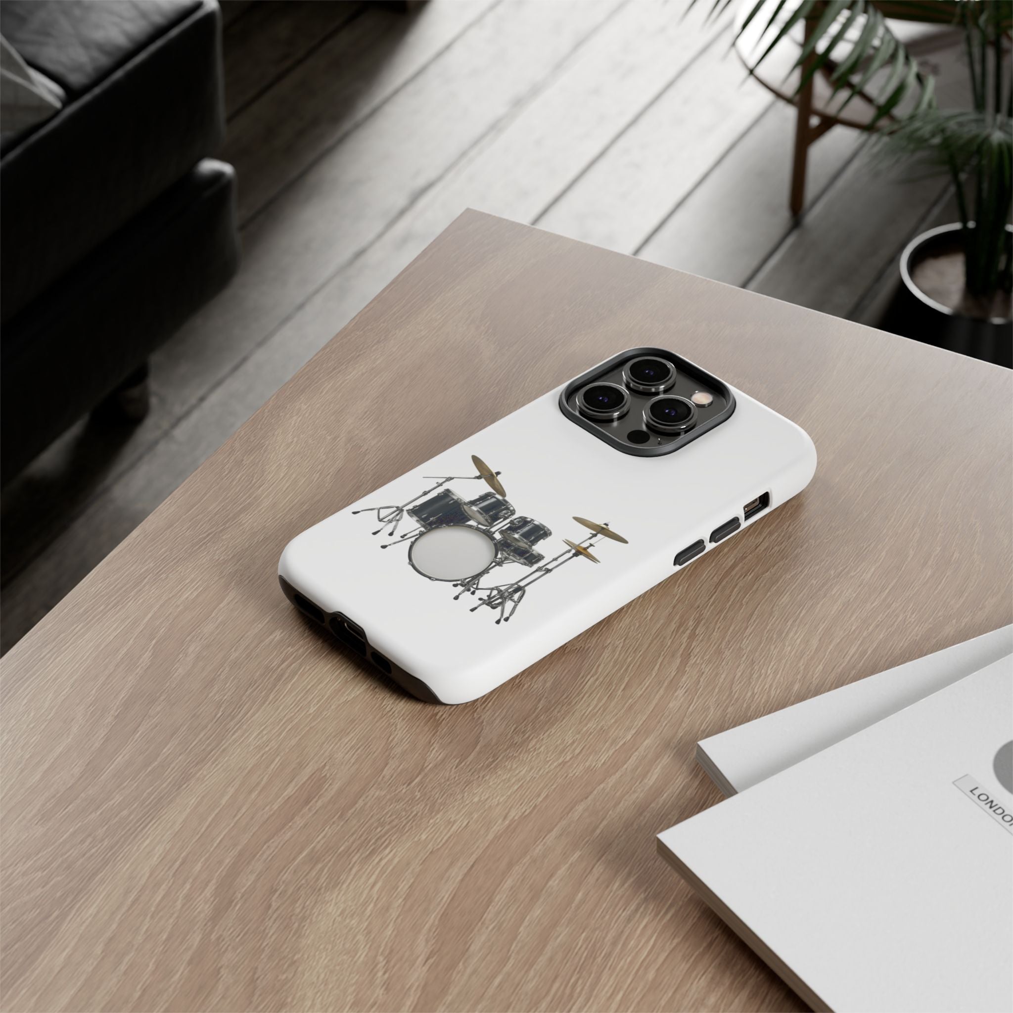 Cover Originale "Batteria Vintage" | Custodia Telefono Batterista