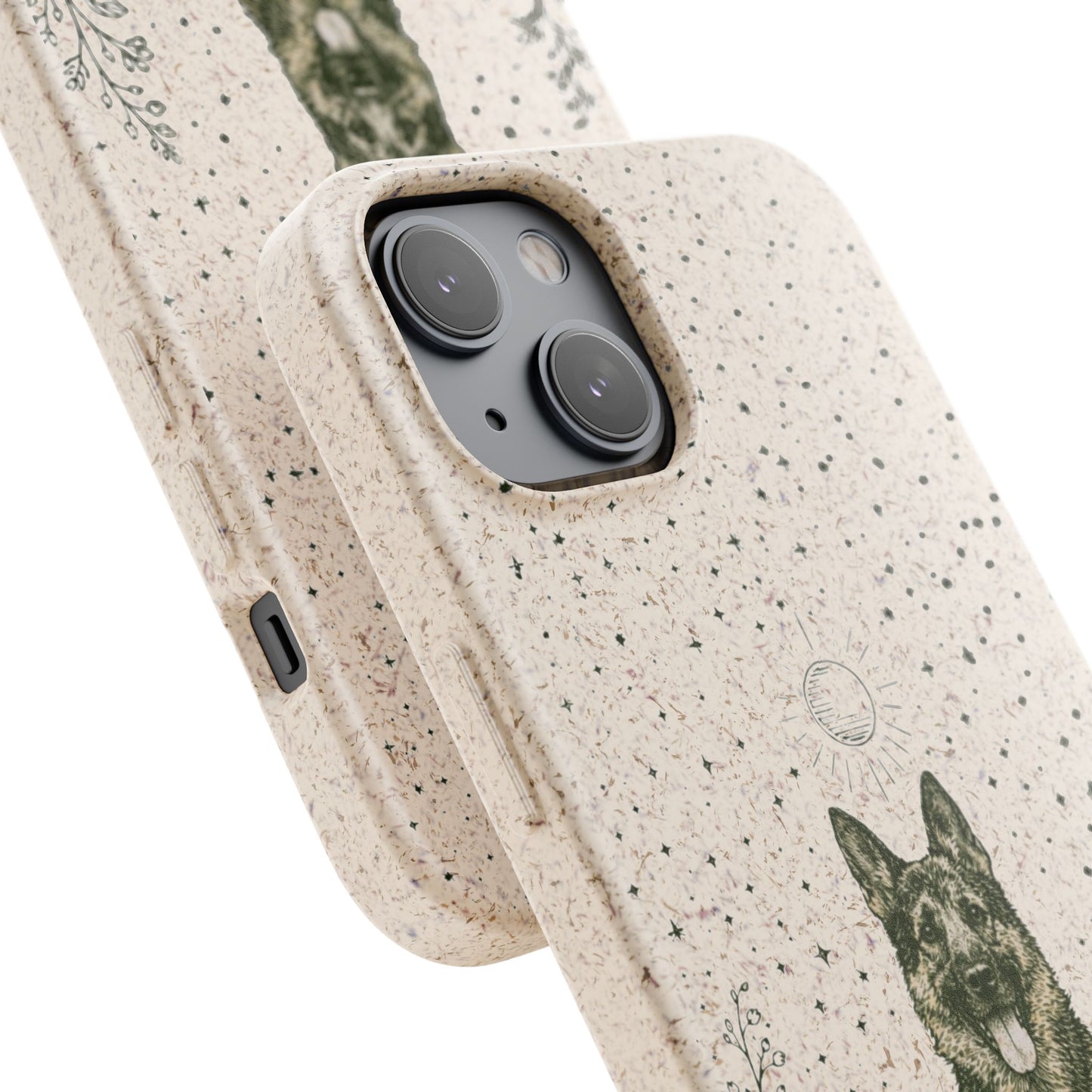 Cover iphone Biodegradabile Originale Pastore Tedesco