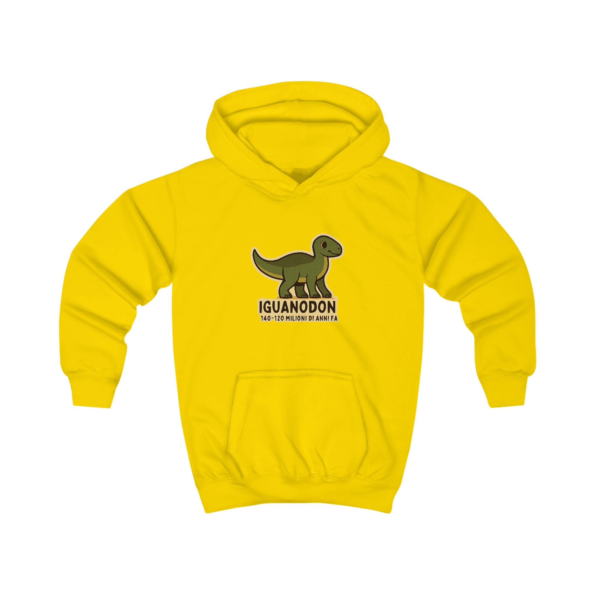 Felpa con Cappuccio Dino