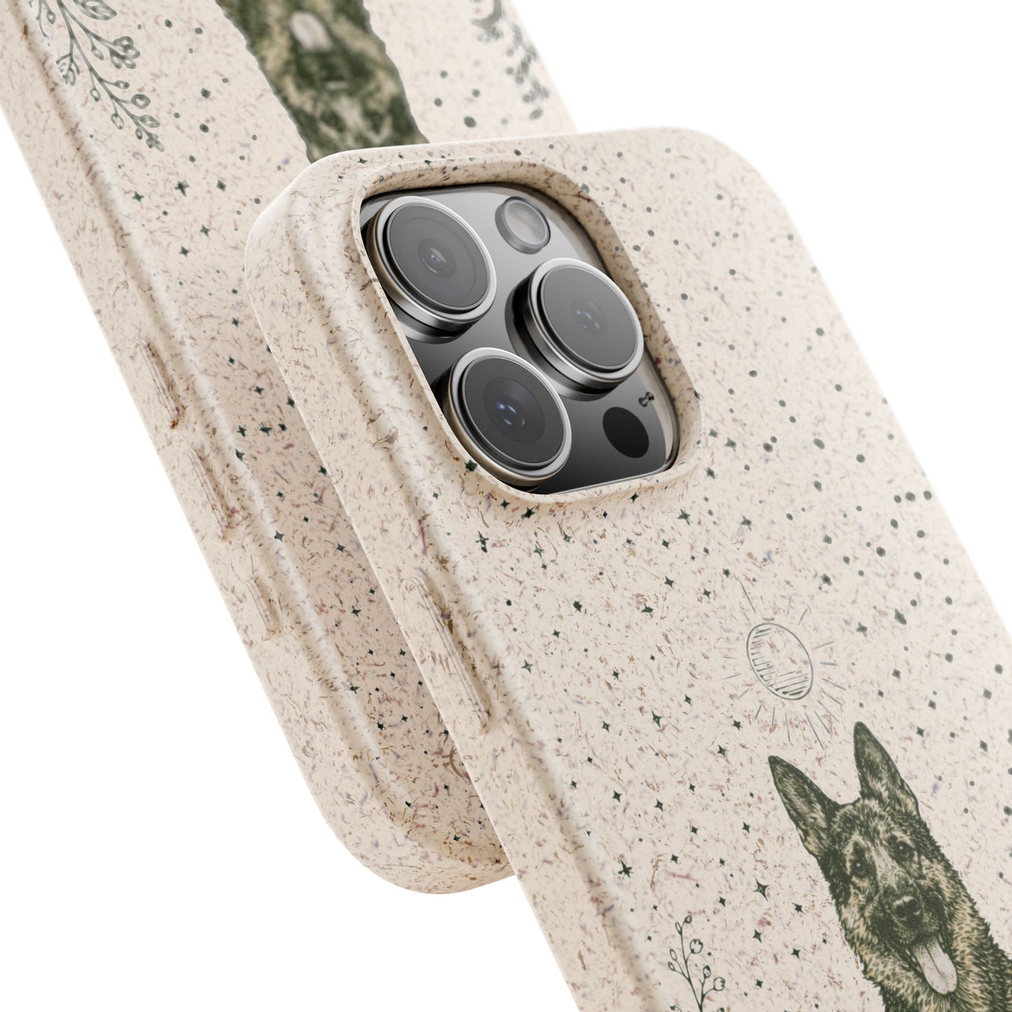 Cover iphone Biodegradabile Originale Pastore Tedesco